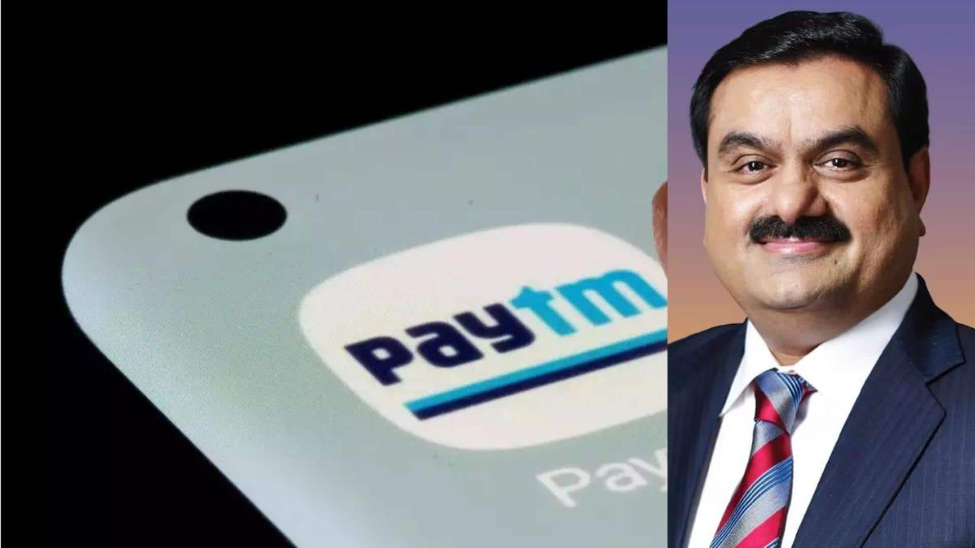 Adani Paytm News: పేటియంలో గౌతమ్ అదానీ వాటా కొనుగోలు? అహ్మదాబాద్‌లో సమావేశం... 