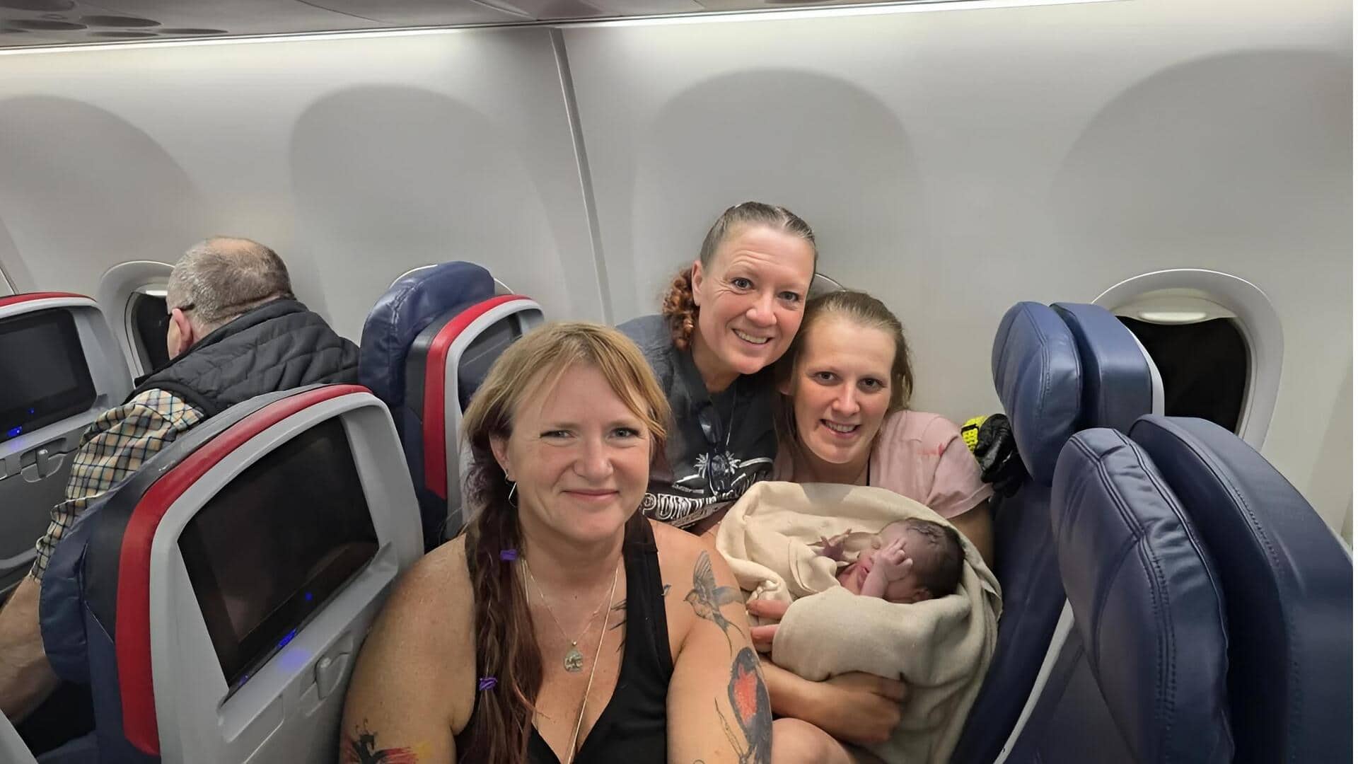 Baby on board: ల్యాండింగ్‌కు క్షణాల ముందు కాన్పు.. పారామెడికల్ సిబ్బంది సహాయంతో పాప జననం