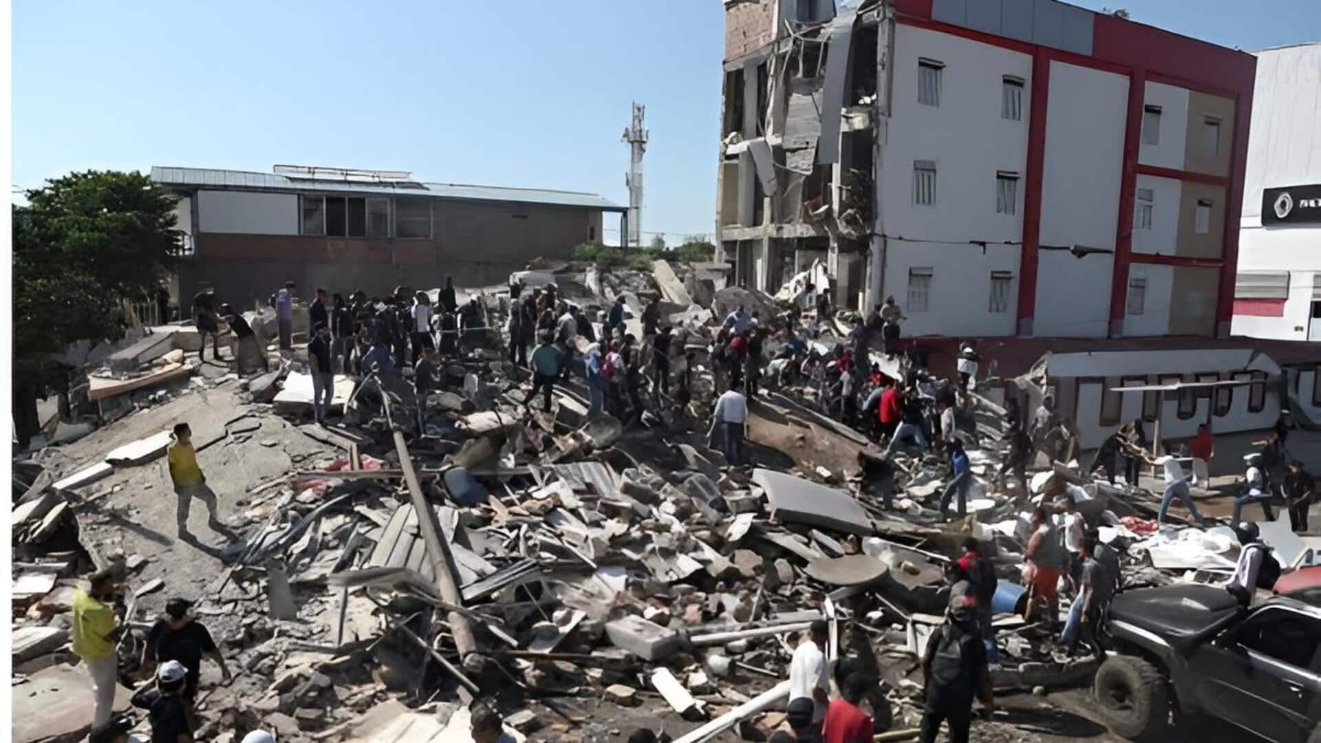 Colombia: కొలంబియాలో 7.4 తీవ్రతతో భారీ భూకంపం.. 132 మంది మృతి