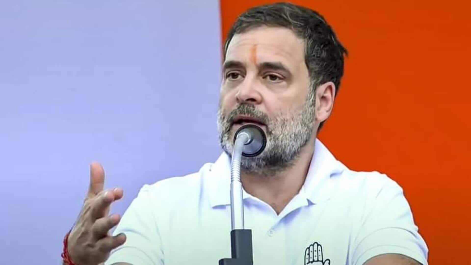 Rahul Gandhi: రాజ్యాంగ పరిరక్షణ కోసం పోరాటం: రాహుల్ గాంధీ 