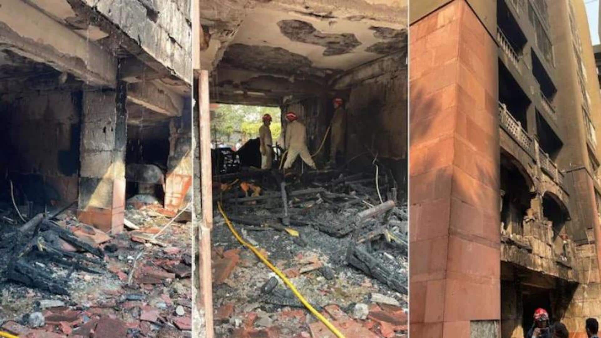 Fire Accident: ఎంపీల అపార్ట్మెంట్స్లో భారీ అగ్ని ప్రమాదం Fire Accident: ఎంపీల అపార్ట్మెంట్స్లో భారీ అగ్ని ప్రమాదం