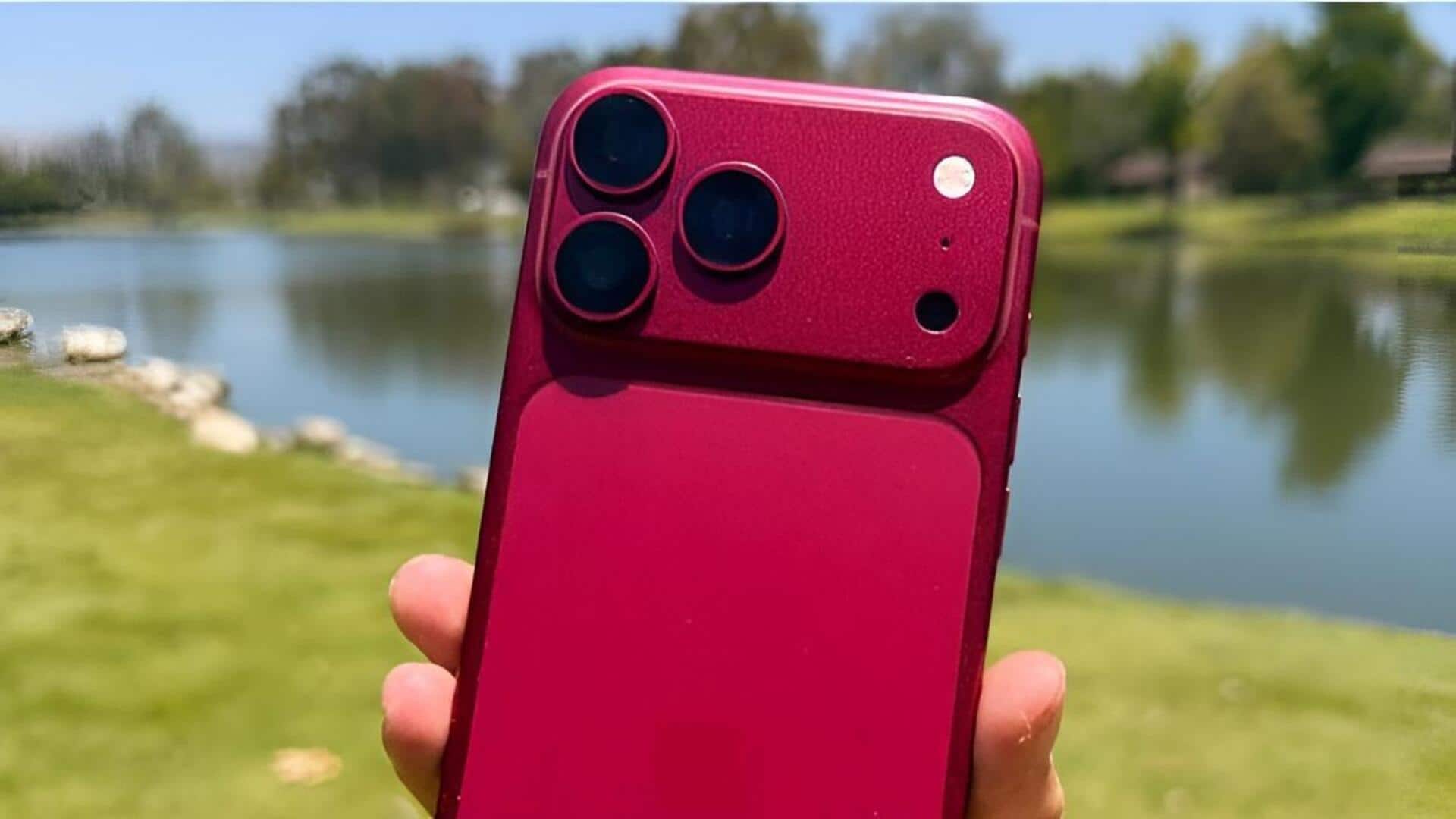 iPhone 18 : ఐఫోన్ 18 ప్రో కొత్త లుక్ లీక్.. డార్క్ చెర్రీ కలర్‌తో అదిరిపోయే డిజైన్!