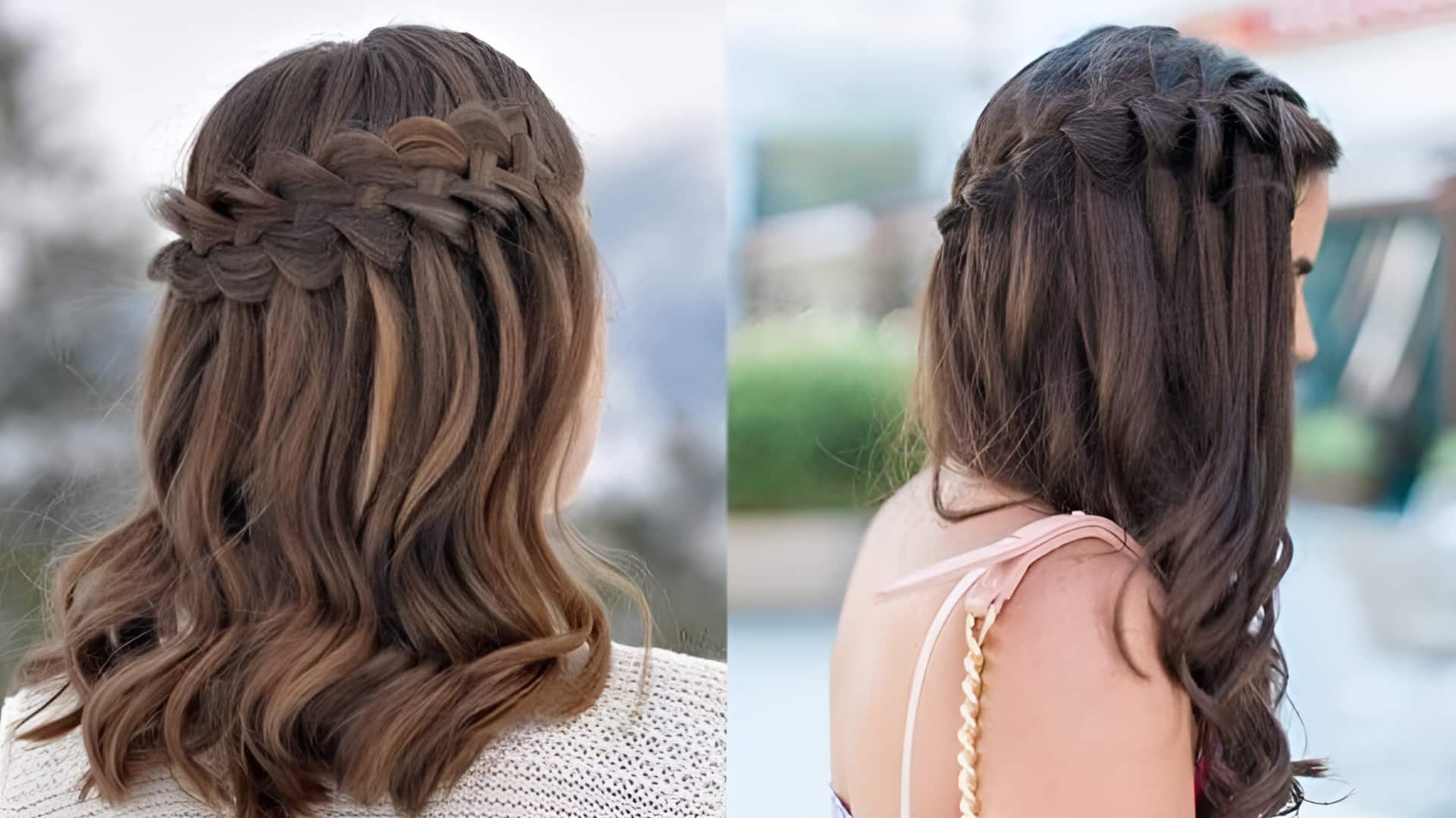 Waterfall braids: వాటర్‌ఫాల్ జడతో ఆకర్షణీయమైన లుక్.. ఇలా ట్రై వేయండి!