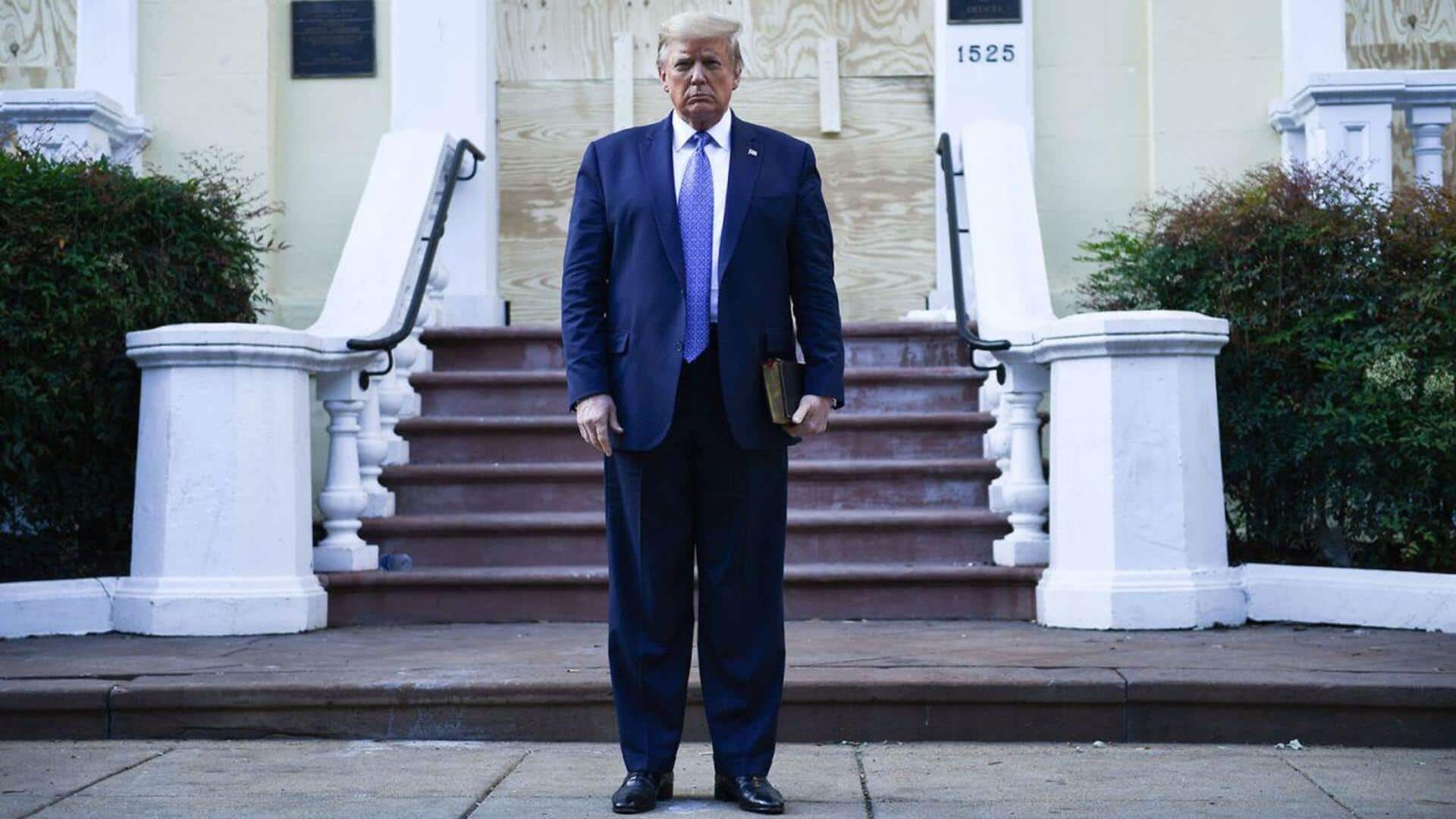 Donald Trump: ఆందోళనకారులకు ట్రంప్ తీవ్ర హెచ్చరిక.. బలప్రయోగం తప్పదన్న అధ్యక్షుడు Donald Trump: ఆందోళనకారులకు ట్రంప్ తీవ్ర హెచ్చరిక.. బలప్రయోగం తప్పదన్న అధ్యక్షుడు