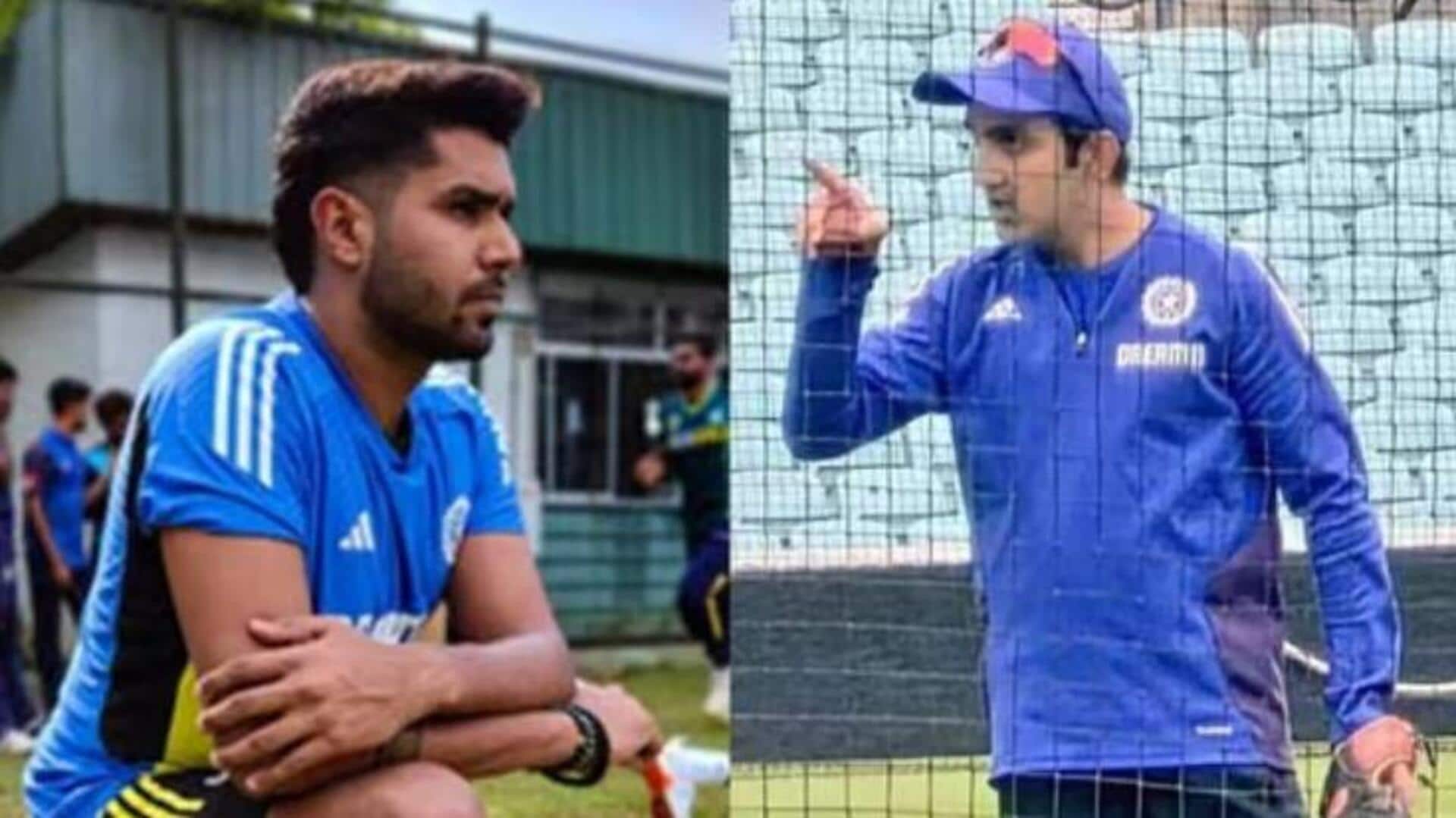 Gautam Gambhir: సరిగ్గా రాణించకపోతే మ్యాచులో ఉండలేవు.. గంభీర్ హెచ్చరిక! Gautam Gambhir: సరిగ్గా రాణించకపోతే మ్యాచులో ఉండలేవు.. గంభీర్ హెచ్చరిక!