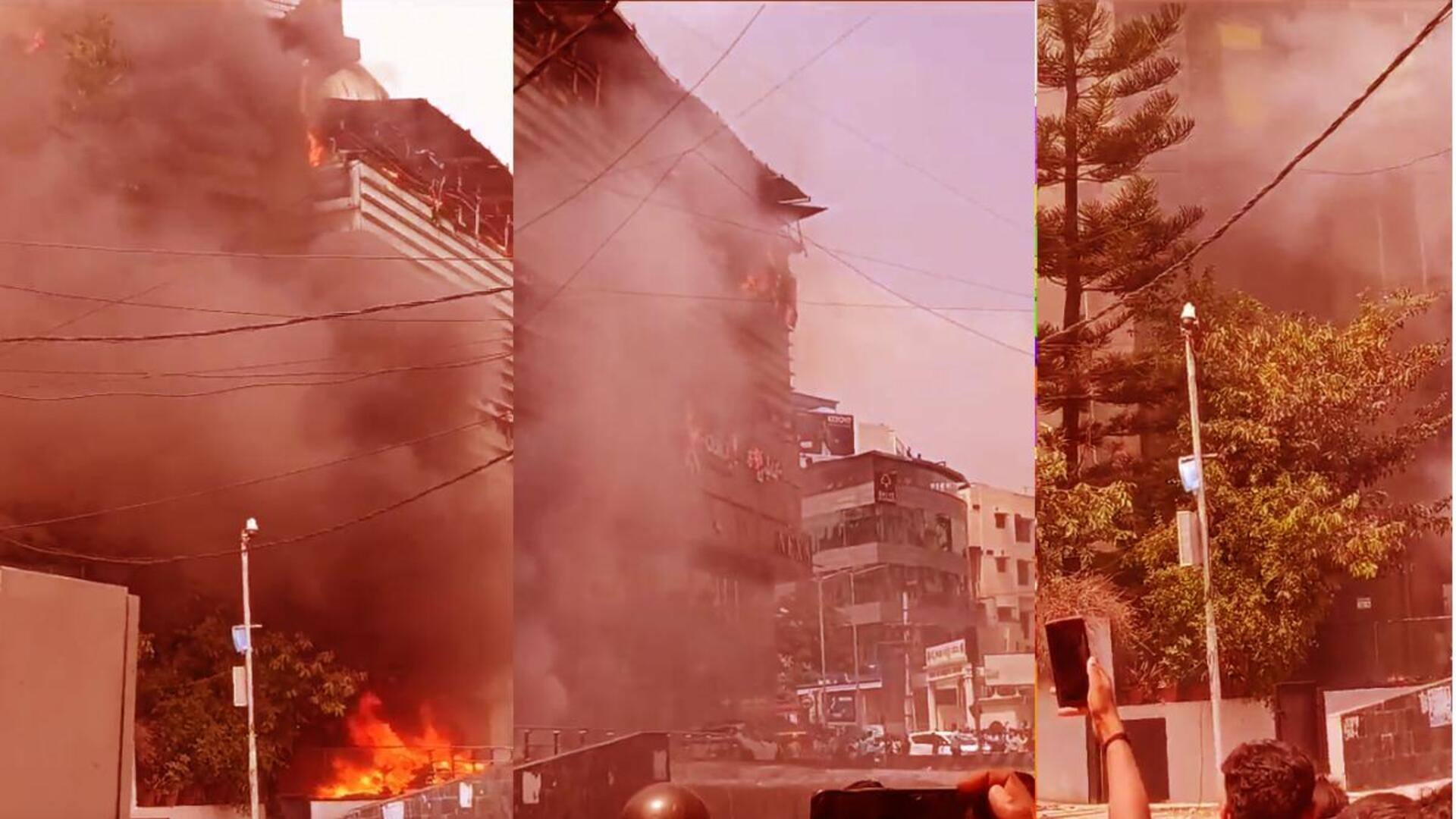 Bengaluru Fire Video: బెంగళూరు పబ్‌లో భారీ అగ్నిప్రమాదం 