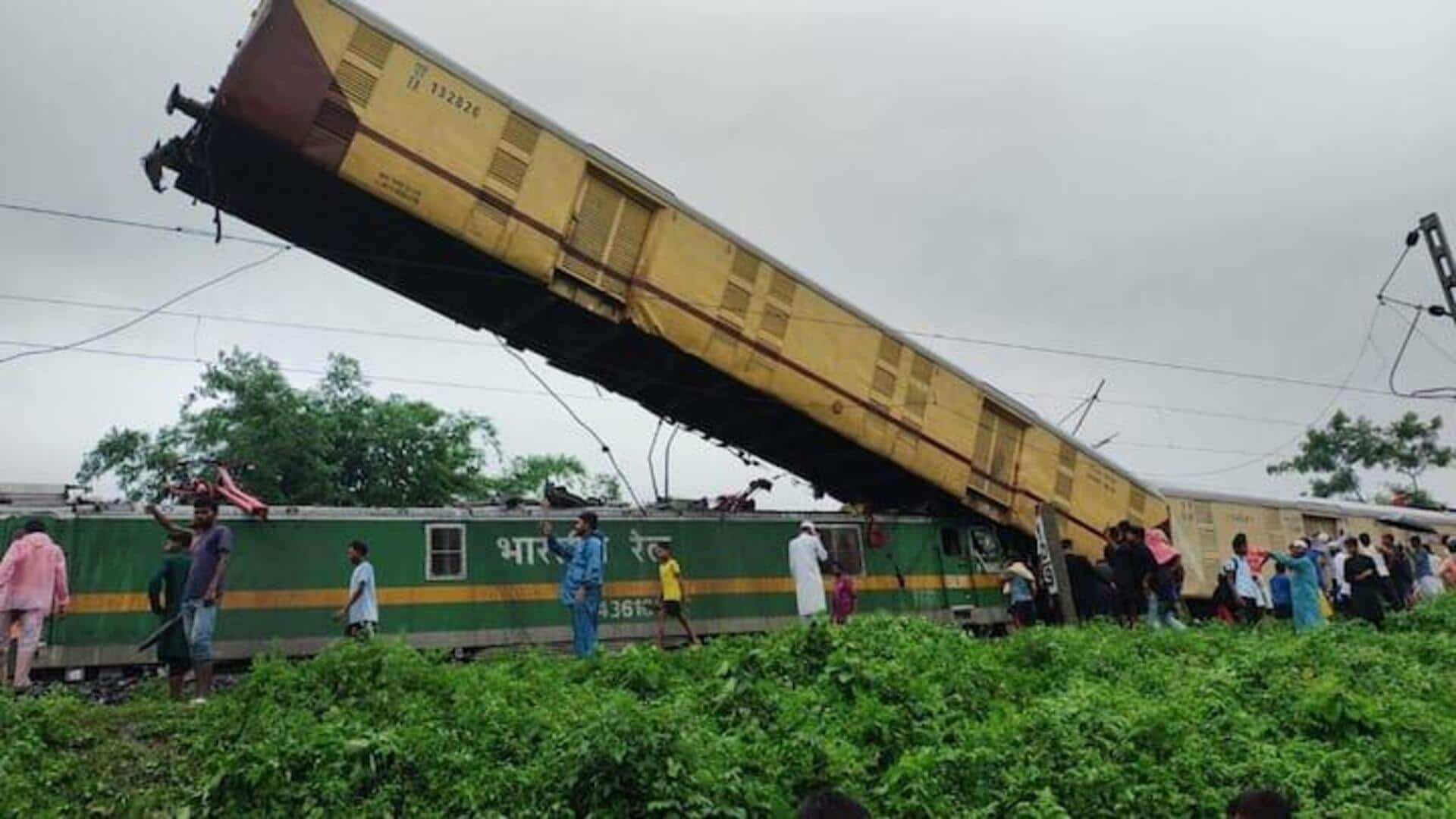 WestBengal: పశ్చిమ బెంగాల్‌లో రైలు ప్రమాదం.. సిలిగురిలో గూడ్స్ రైలును కాంచనజంగా ఎక్స్‌ప్రెస్ ఢీ 