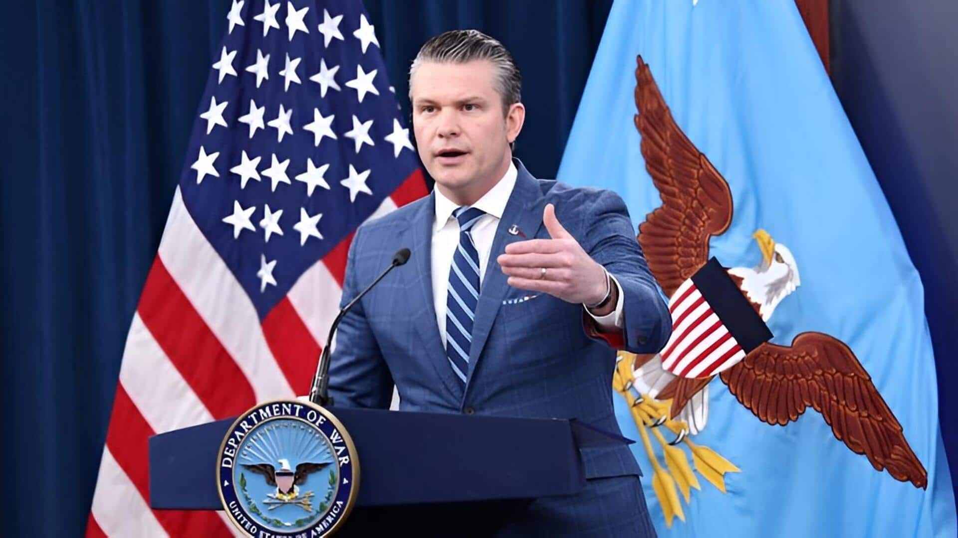 Pete Hegseth: అమెరికా రక్షణ మంత్రి షాకింగ్ కామెంట్స్.. ఇరాన్‌ ప్రాధేయపడితే ట్రంప్‌ దయ చూపారని వెల్లడి!