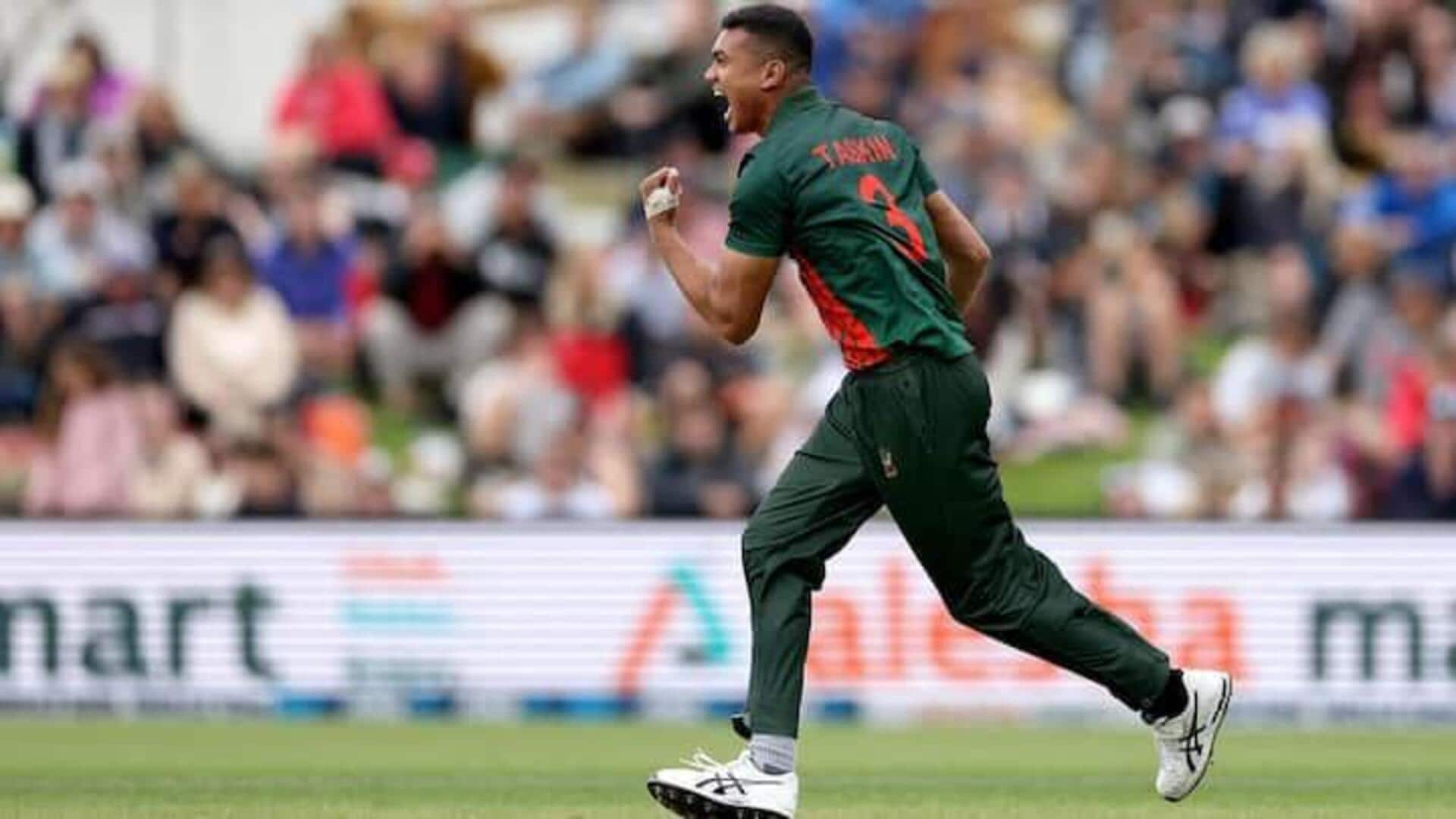 Taskin Ahmed: చ‌రిత్ర సృష్టించిన బంగ్లాదేశ్ బౌల‌ర్ ట‌స్కిన్ అహ్మ‌ద్ 