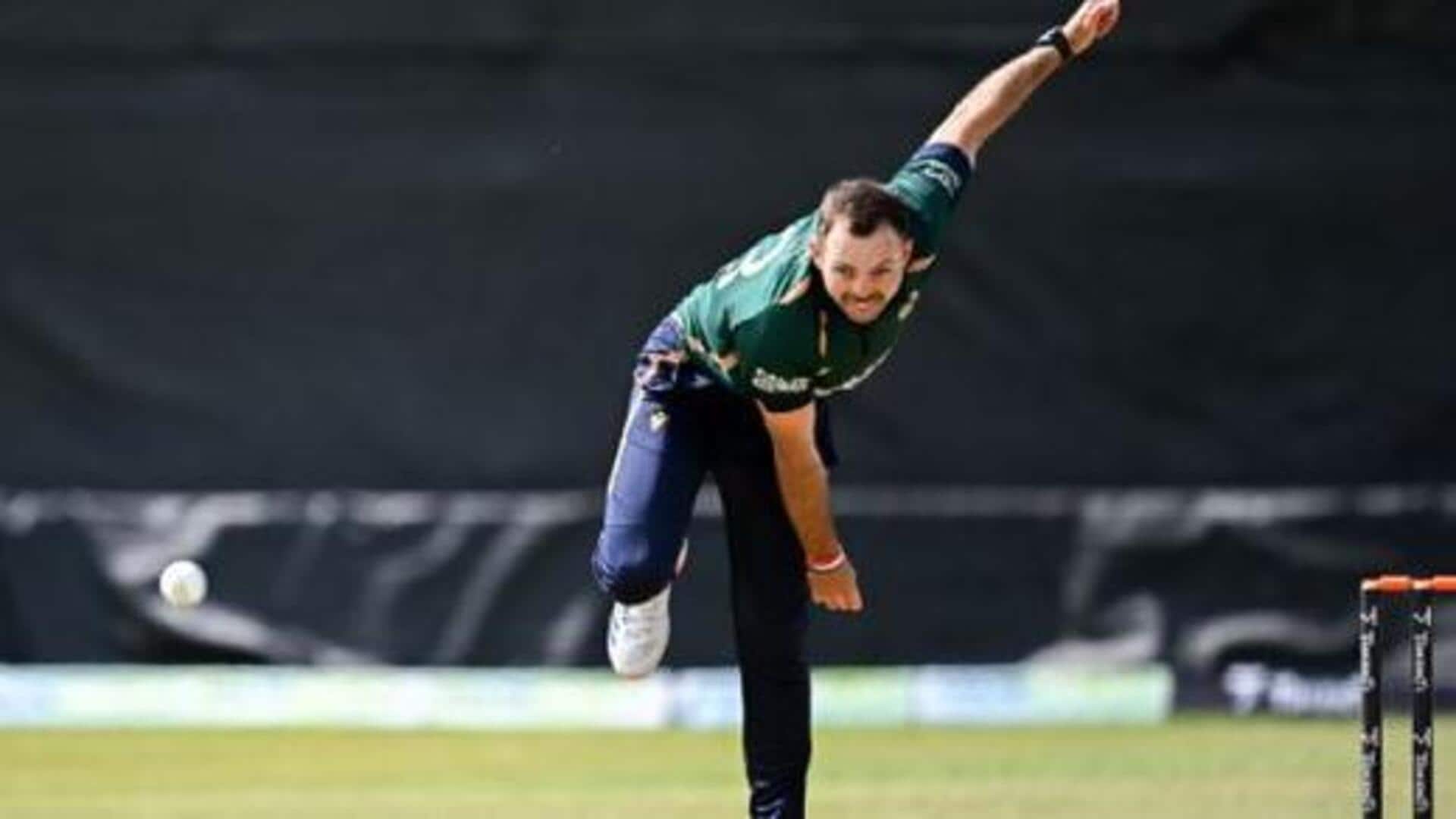McCarthy: అరంగేట్రంలోనే చెత్త రికార్డు.. ఐర్లాండ్ బౌలర్ మెక్కార్తీకి చేదు అనుభవం McCarthy: అరంగేట్రంలోనే చెత్త రికార్డు.. ఐర్లాండ్ బౌలర్ మెక్కార్తీకి చేదు అనుభవం