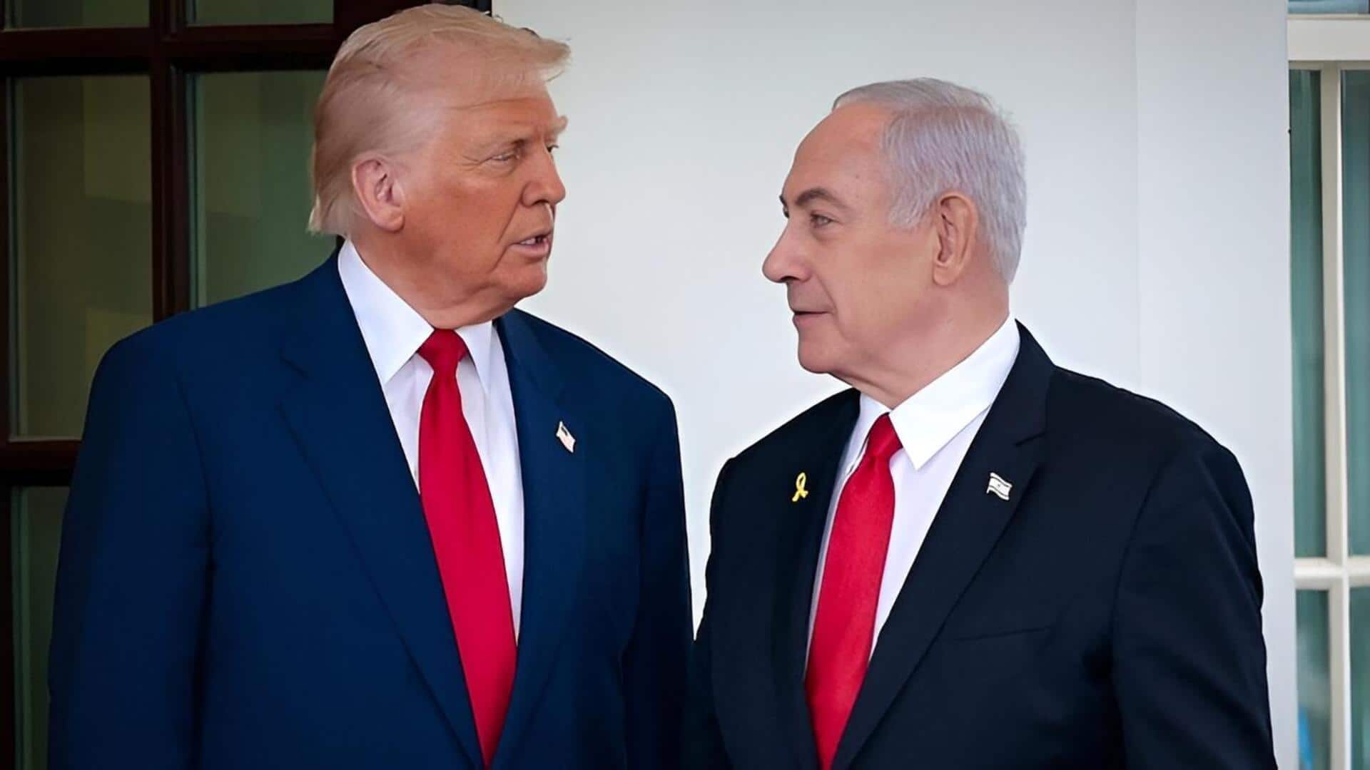 Trump Warns Netanyahu: 'కాస్త బుర్ర వాడండి'.. నెతన్యాహుకు ట్రంప్ స్ట్రాంగ్ వార్నింగ్