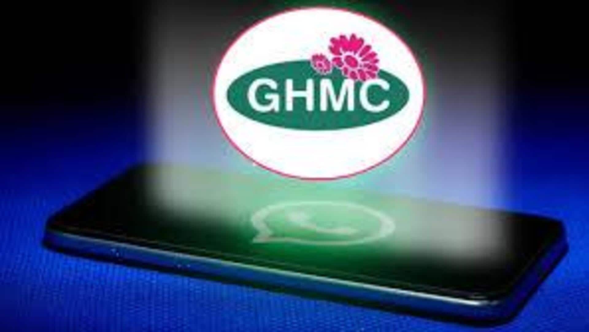 Hyderabad: నగరవాసులకు గుడ్ న్యూస్ చెప్పిన GHMC .. ఇకపై వాట్సాప్‌లోనూ సేవలు!