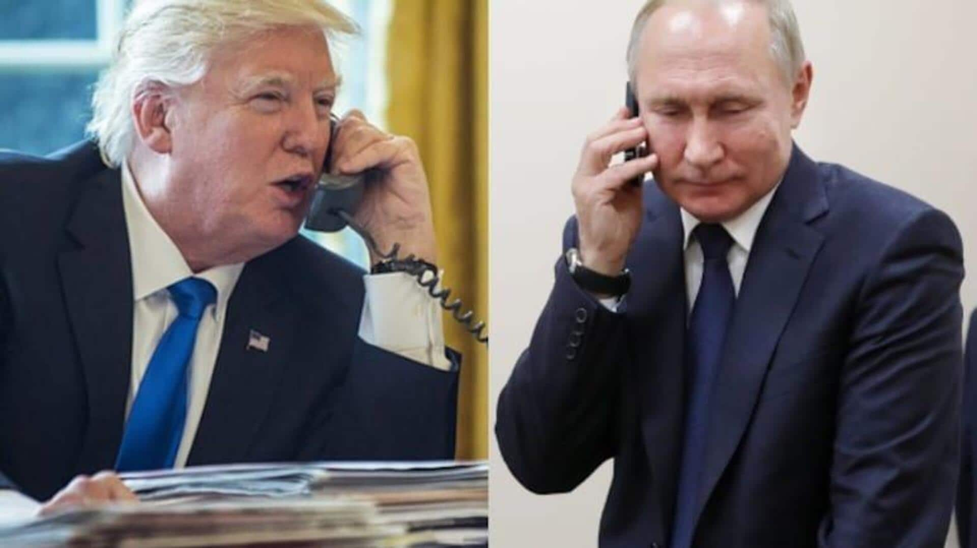 Trump -Putin: పుతిన్‌కు డొనాల్డ్ ట్రంప్ ఫోన్.. ఉక్రెయిన్‌ యుద్ధంపై సలహాలు