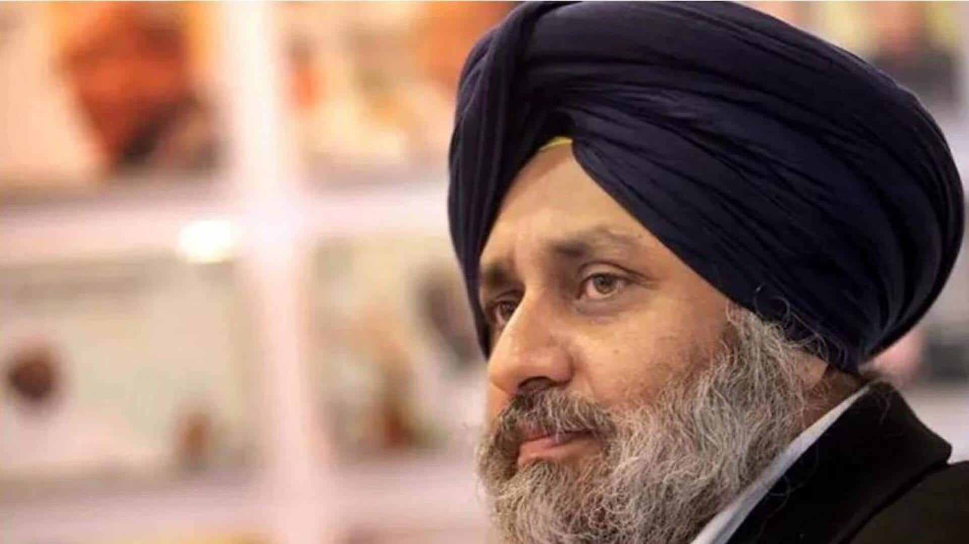 Sukhbir Singh Badal: సీఏడీ పార్టీకి షాక్‌.. సుఖ్‌బీర్ సింగ్ బాదల్ రాజీనామా