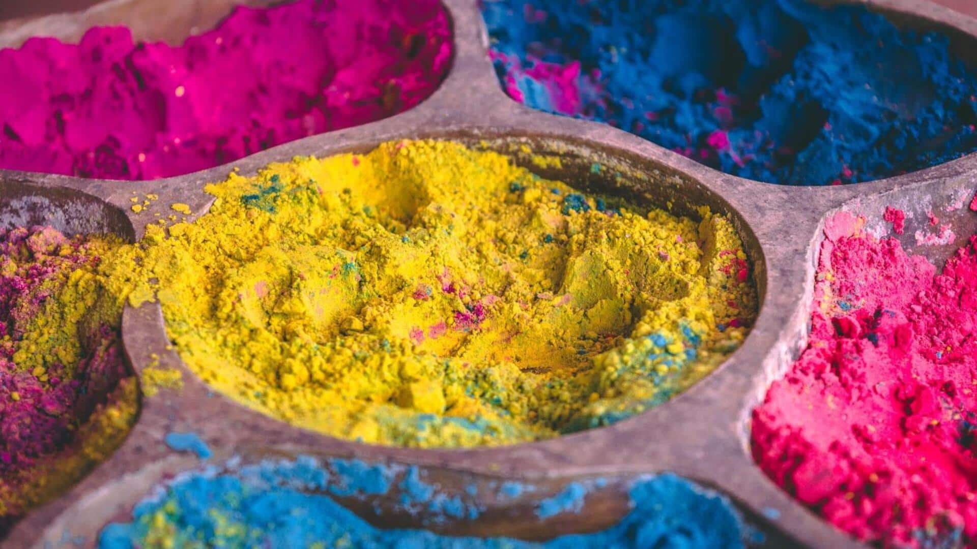 Organic Holi Colours at Home: కెమికల్స్ లేని హెలీ రంగులను ఇంట్లోనే మీరే తయారు చేసుకోండిలా!