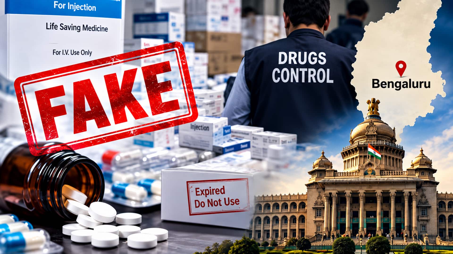 Bengaluru: బెంగళూరులో నకిలీ క్యాన్సర్ మందుల దందా.. రూ.5 కోట్ల విలువైన ఔషధాలు స్వాధీనం