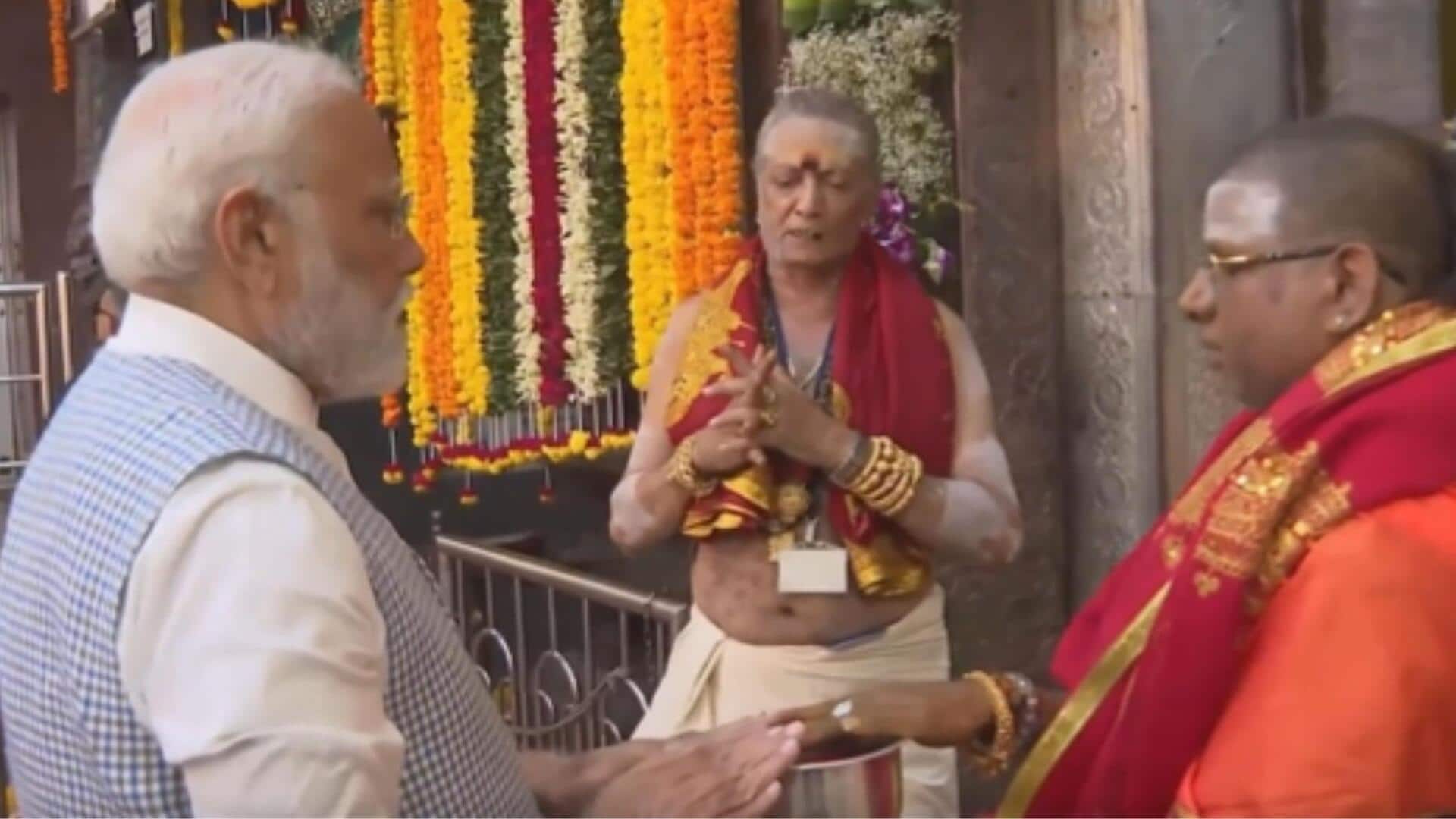 PM Modi: సికింద్రాబాద్‌ మహంకాళి అమ్మవారికి ప్రధాని మోదీ ప్రత్యేక పూజలు