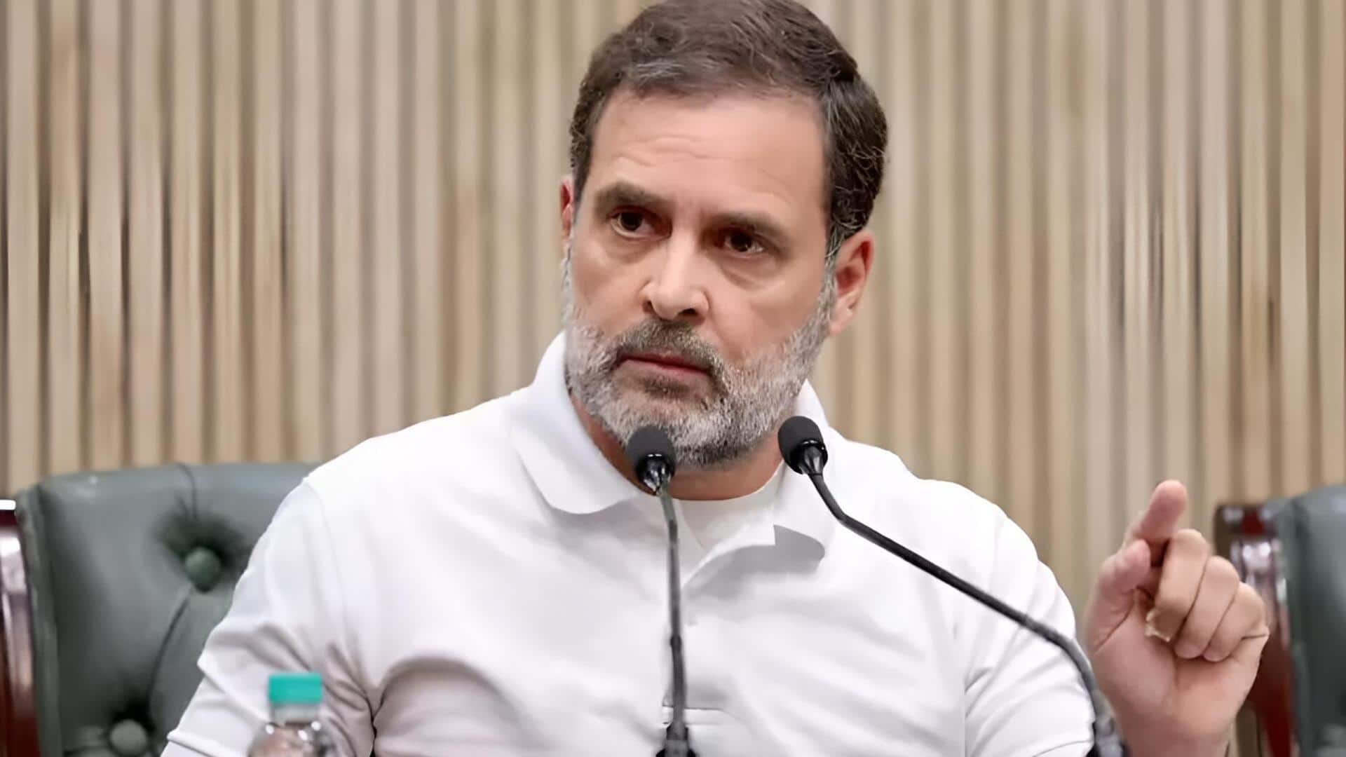 Rahul Gandhi: గ్యాస్‌ ధరల భారీ పెంపు..ఇది ఎన్నికల బిల్లు అంటూ రాహుల్ గాంధీ విమర్శలు