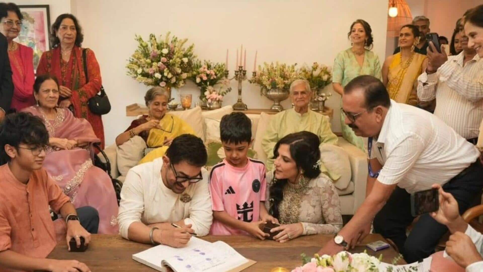 Aamir Khan Marriage: ప్రియురాలితో వివాహ బంధంలోకి అడుగుపెట్టిన ఆమిర్ ఖాన్.. సాదాసీదాగా రిజిస్టర్ మ్యారేజ్
