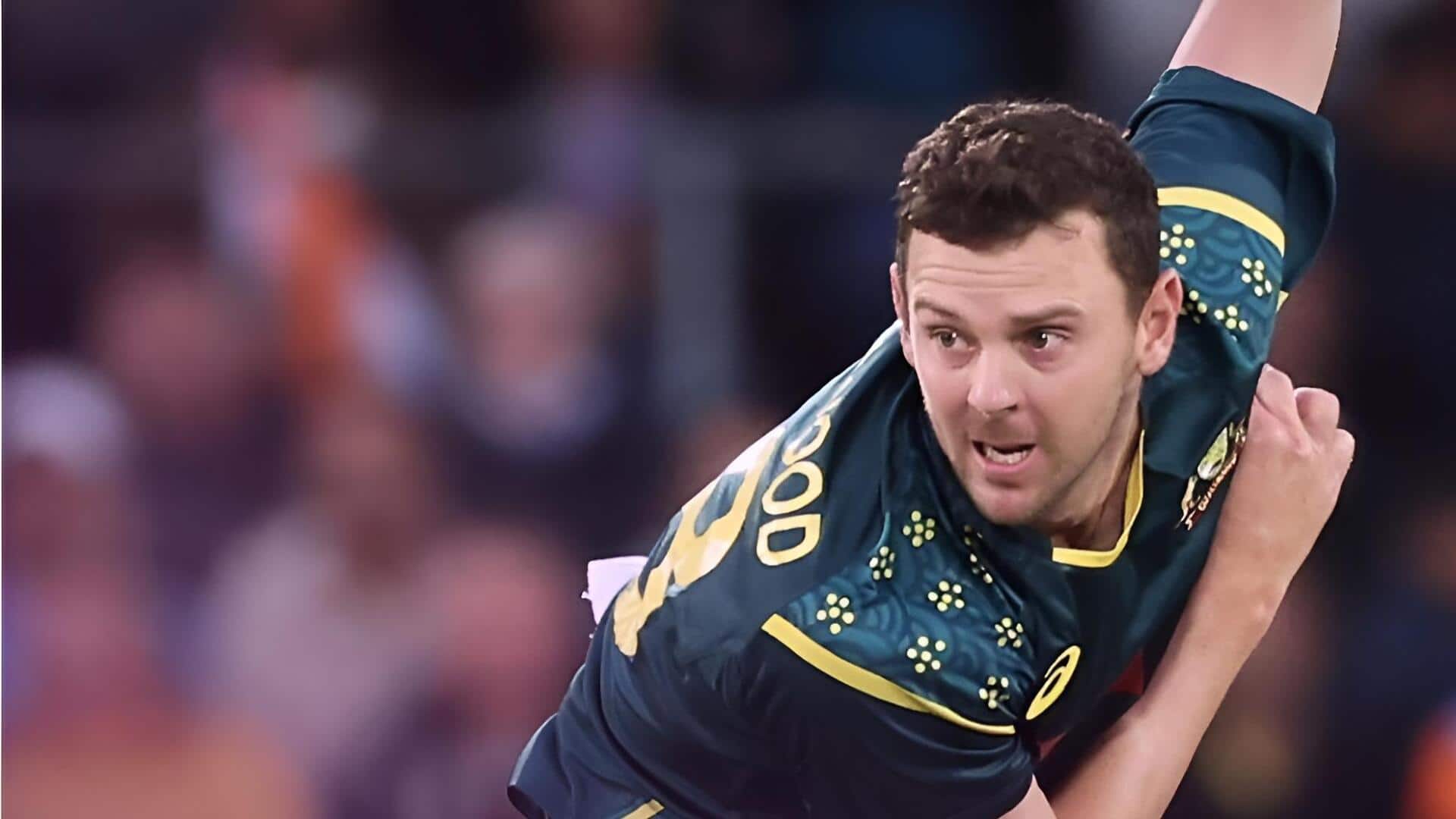 Josh Hazlewood: ఆసీస్‌కు మరో షాక్.. పేసర్ హేజిల్‌వుడ్ టోర్నీకి ఔట్