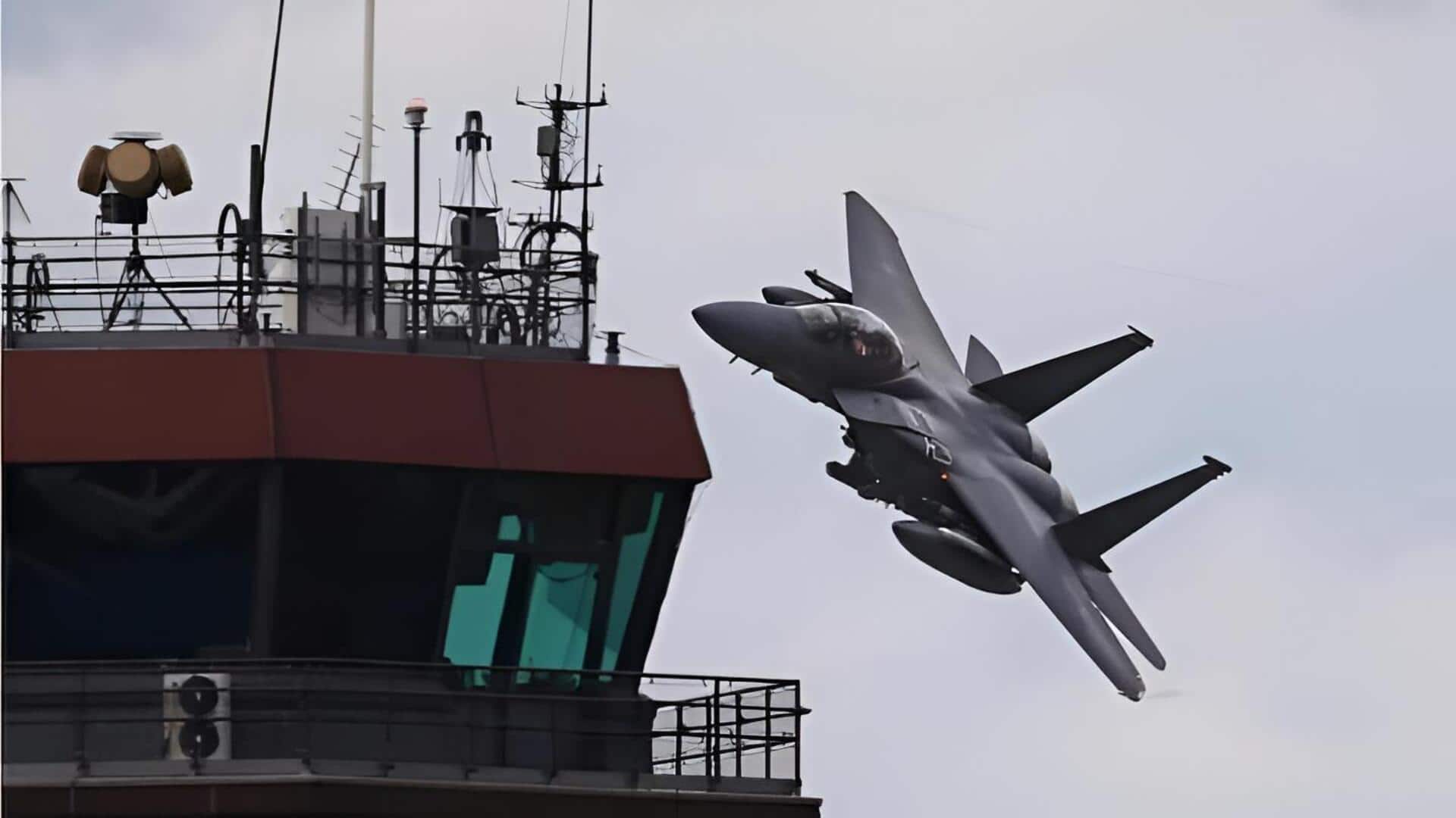 F-15 Jets: కువైట్‌లో కూలిన మూడు అమెరికా F-15 యుద్ధ విమానాలు