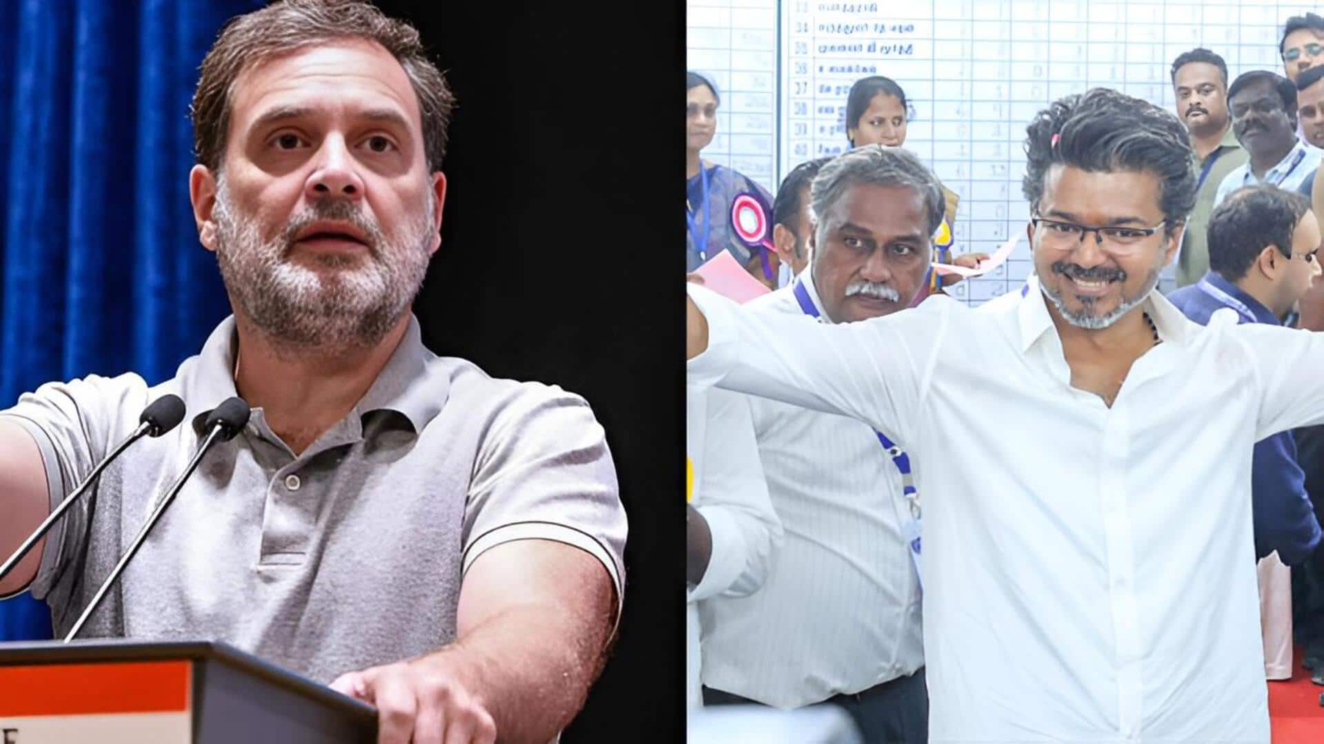 Tamil Nadu: తమిళ రాజకీయాల్లో కీలక మలుపు: టీవీకేకు కాంగ్రెస్ సపోర్ట్..!