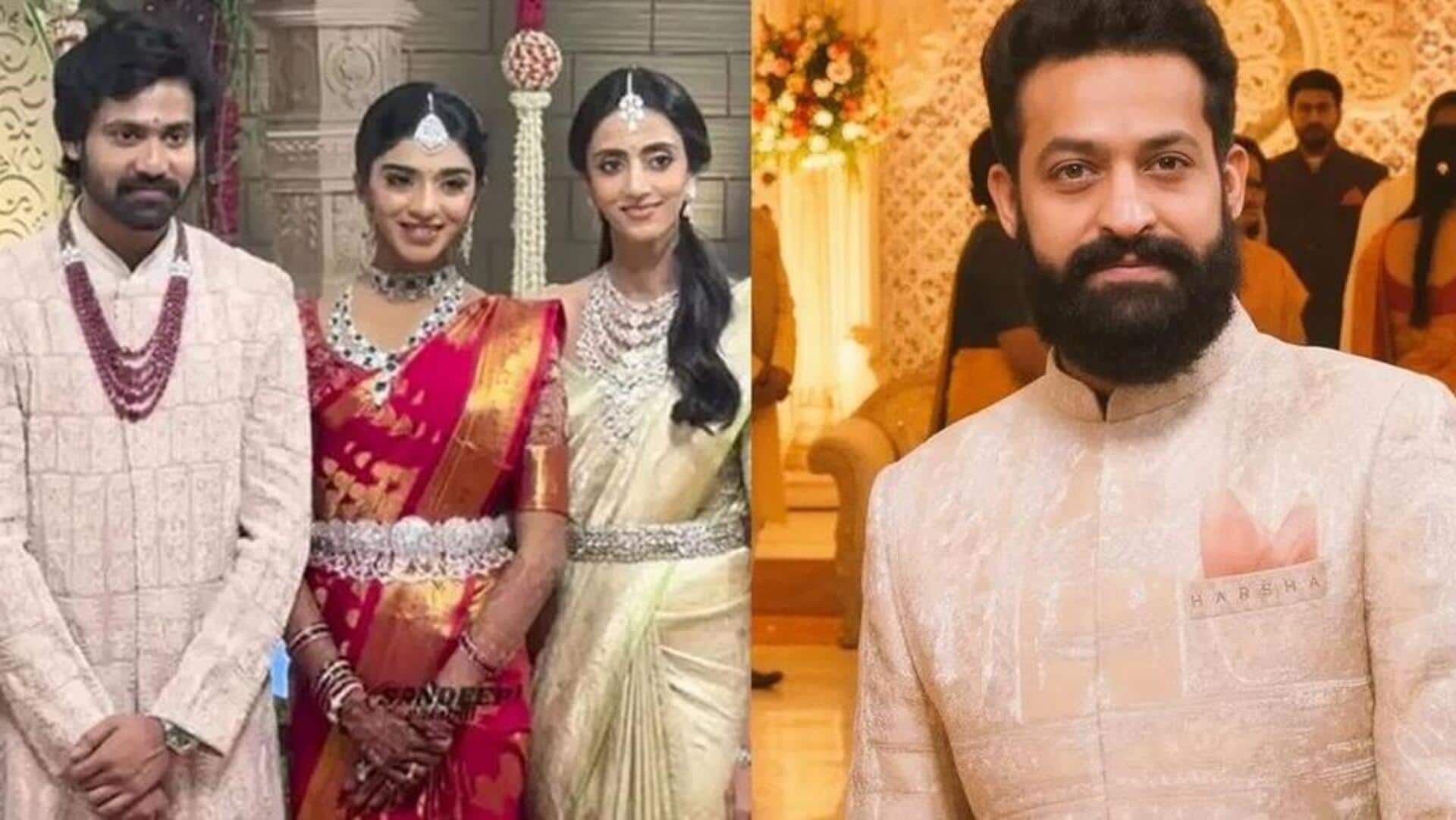 Jr NTR- Narne Nithiin: నార్నే నితిన్ పెళ్లి వేడుకలో 'ఎన్టీఆర్' సర్ప్రైజ్ గిఫ్ట్! Jr NTR- Narne Nithiin: నార్నే నితిన్ పెళ్లి వేడుకలో 'ఎన్టీఆర్' సర్ప్రైజ్ గిఫ్ట్!