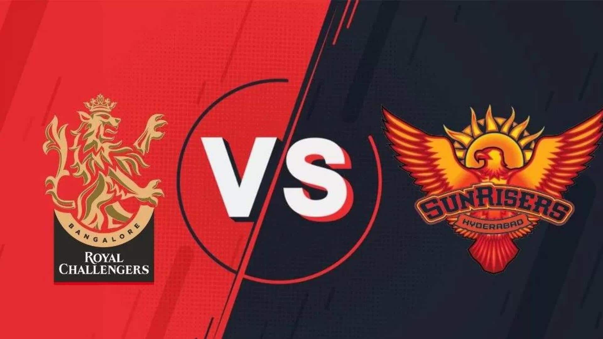IPL 2025: ఐపీఎల్లో నేడు ఆర్సీబీ వర్సెస్ ఎస్ఆర్హెచ్ మ్యాచ్.. IPL 2025: ఐపీఎల్లో నేడు ఆర్సీబీ వర్సెస్ ఎస్ఆర్హెచ్ మ్యాచ్..