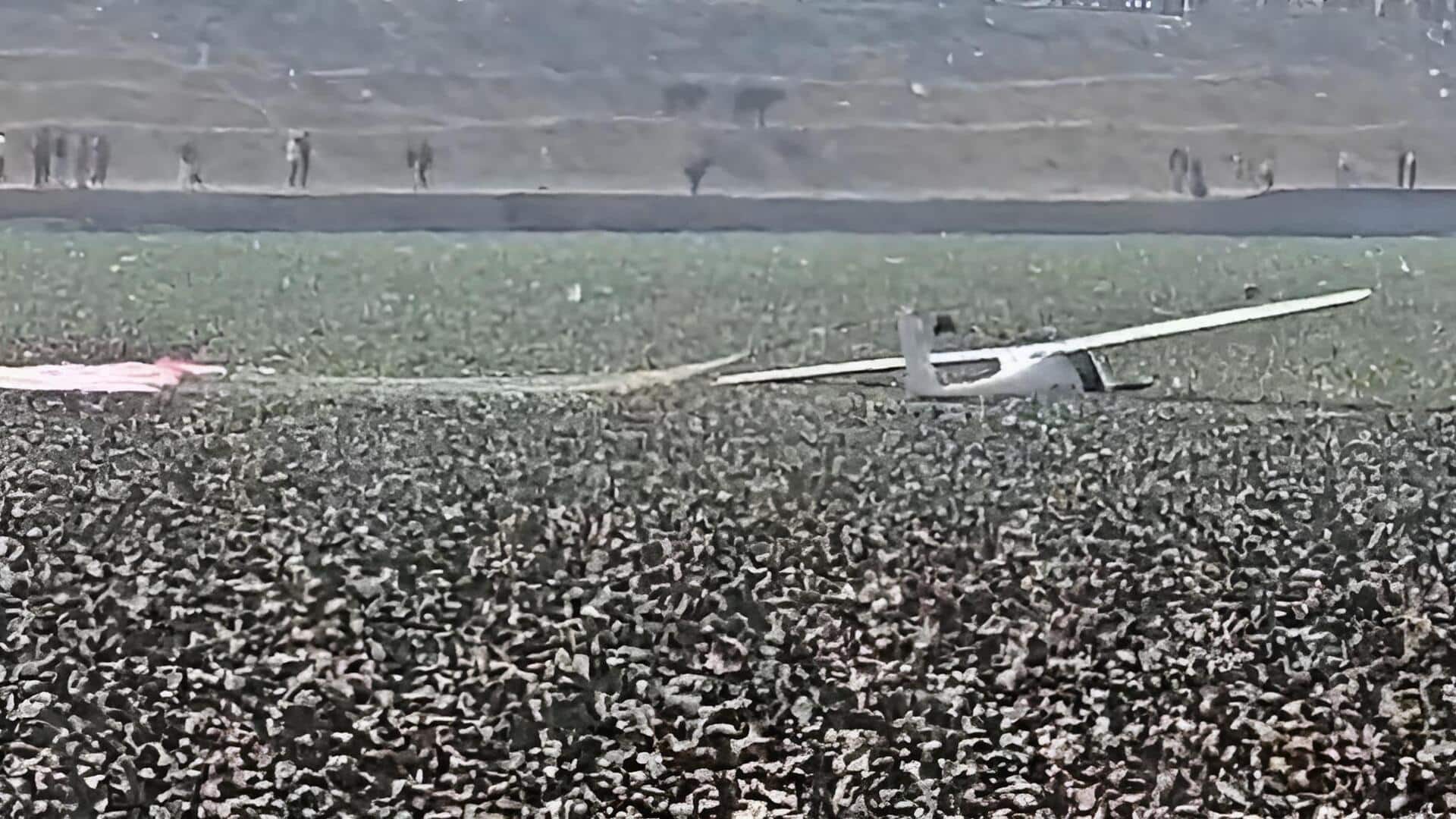 Prayagraj: ప్రయాగ్‌రాజ్‌లోని కూలిన ఆర్మీ శిక్షణ విమానం