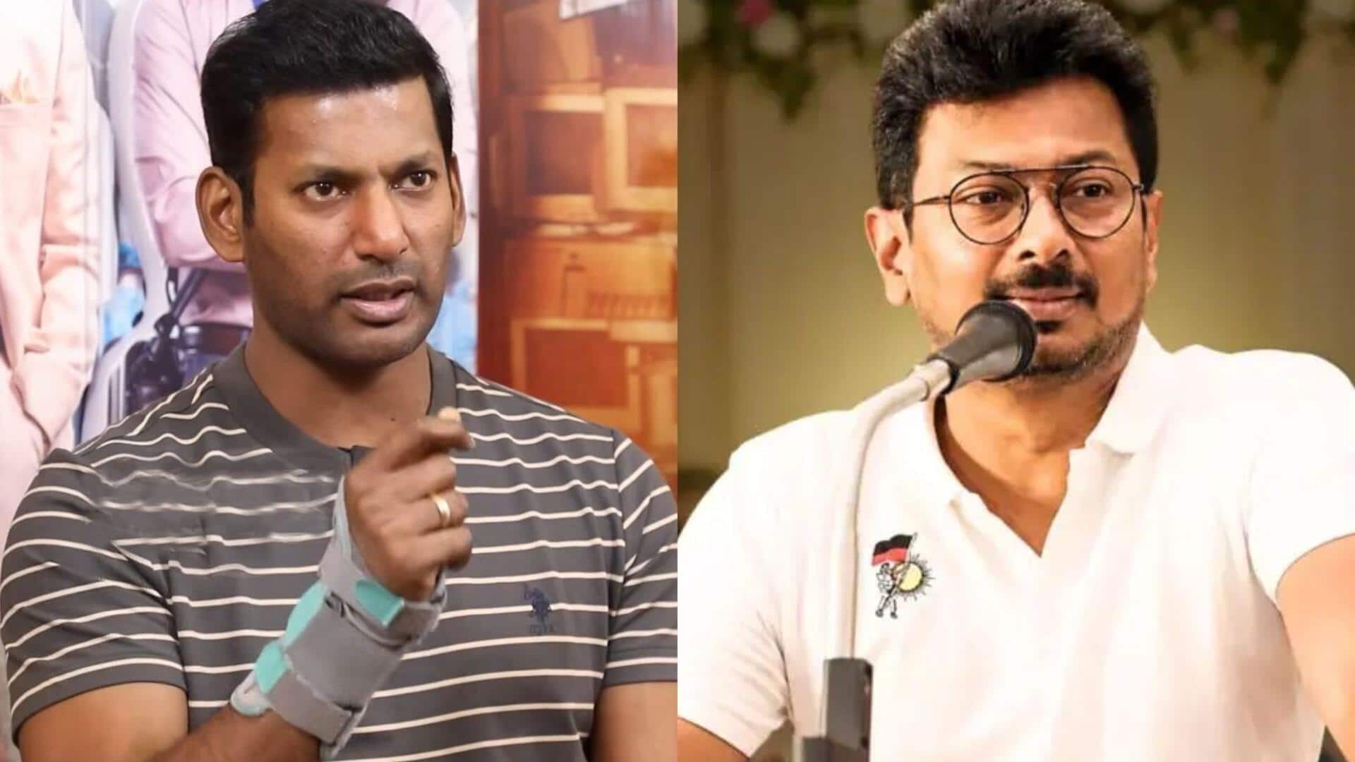 Vishal: ఉదయనిధి అరెస్ట్‌ ఊహించలేదు.. ఇదంతా పొలిటికల్ గేమ్ : విశాల్ సంచలన వ్యాఖ్యలు