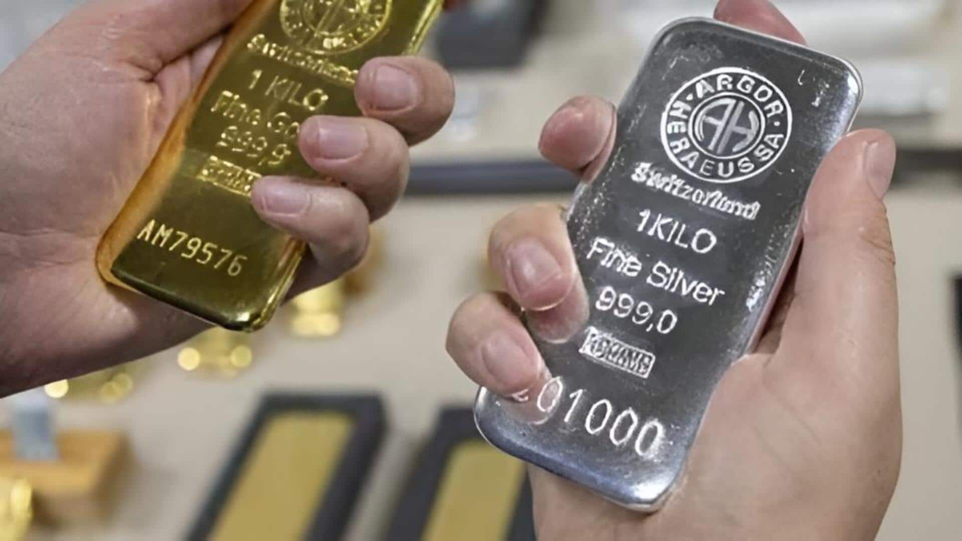 Gold prices: అమెరికా-ఇరాన్ ఉద్రిక్తతలు.. కుప్పకూలిన బంగారం, వెండి ధరలు