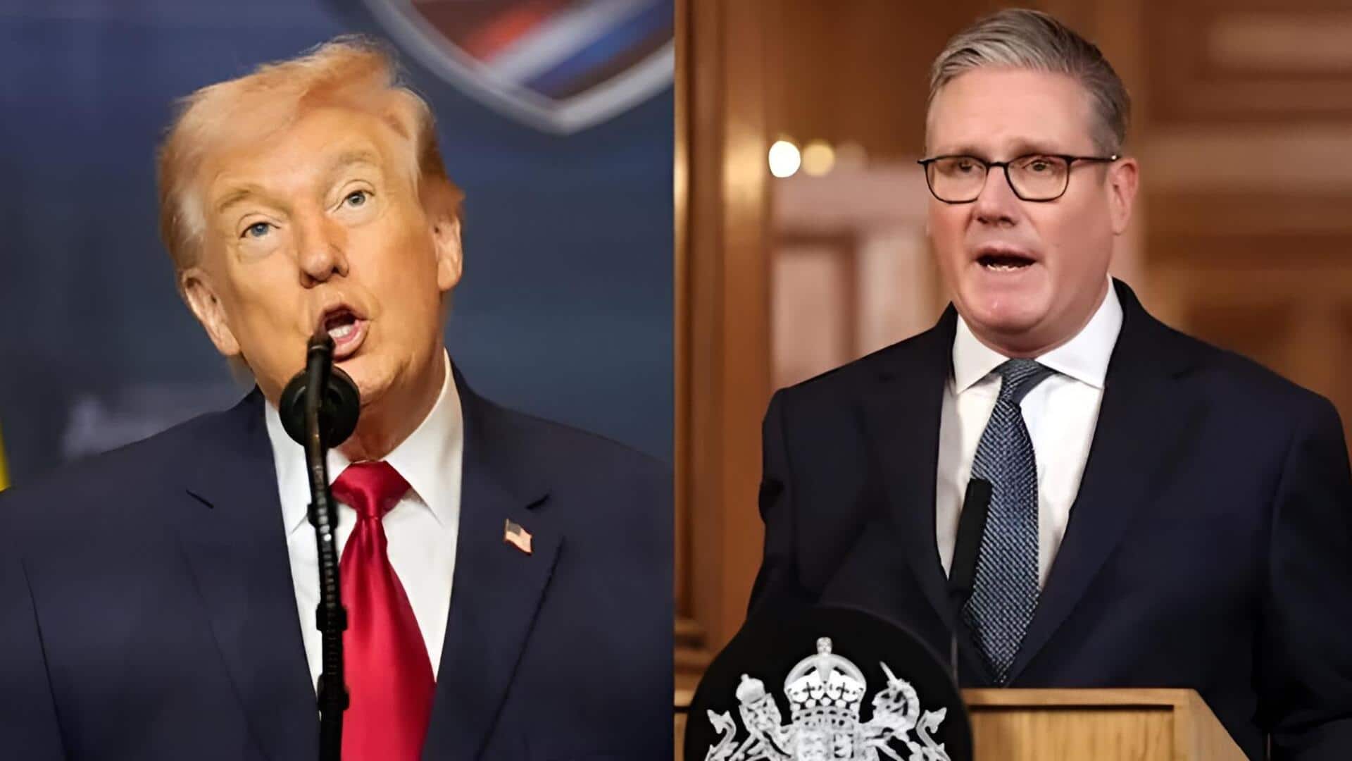 Donald Trump: యూకేపై ట్రంప్ ఫైర్.. స్టార్మర్ నిర్ణయాలపై తీవ్ర అసంతృప్తి