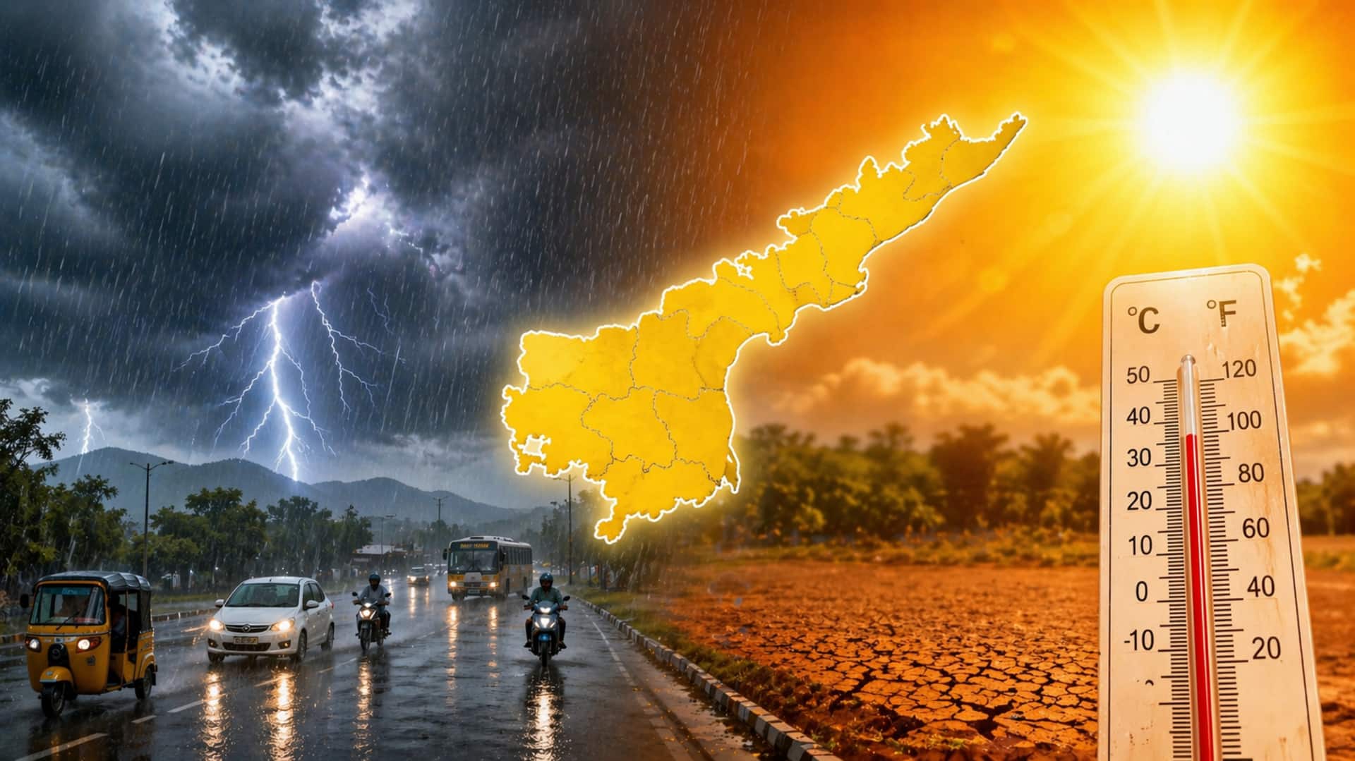 AP Weather : ఏపీ ప్రజలకు అలర్ట్ .. రాబోయే నాలుగు రోజులు వాతావరణం ఎలా ఉంటుందంటే..?