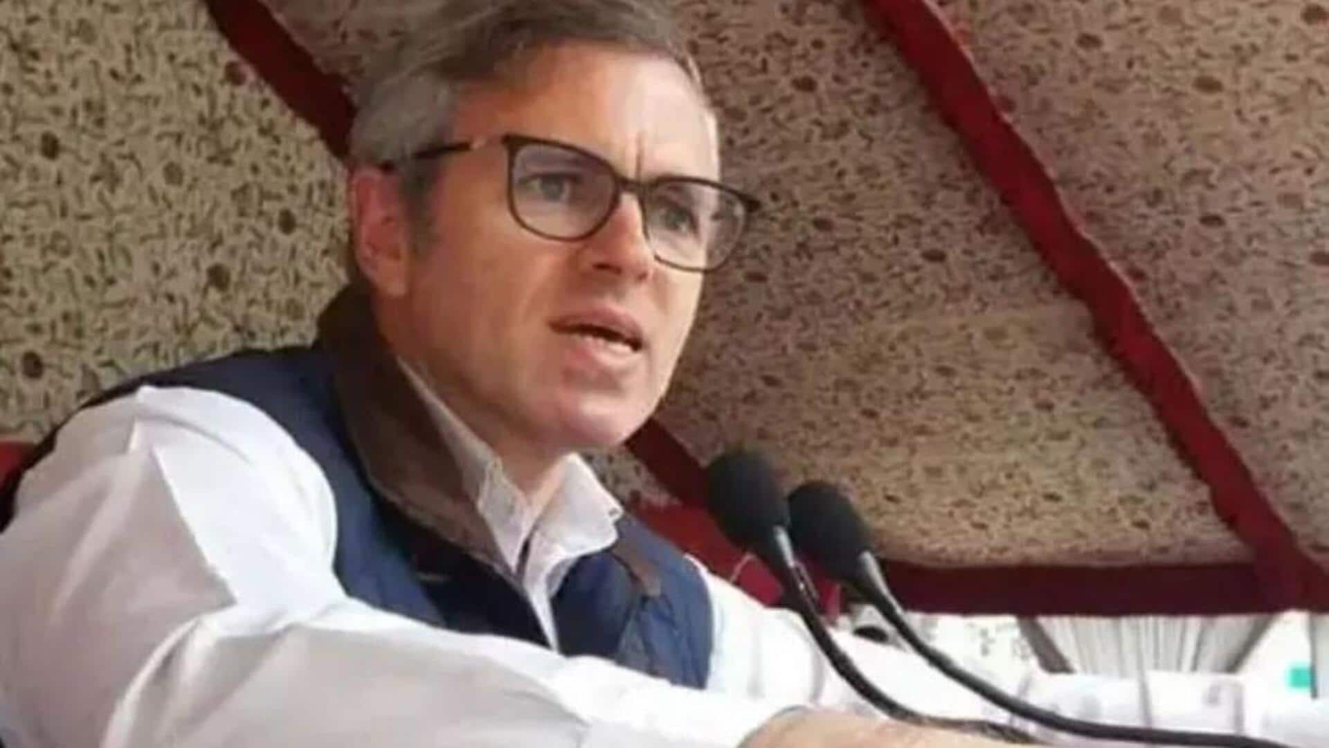 CM Omar Abdullah: అమెరికా స్వప్రయోజనాలకే ప్రాధాన్యం.. ట్రంప్-మునీర్ భేటీపై ఒమర్ అబ్దుల్లా! CM Omar Abdullah: అమెరికా స్వప్రయోజనాలకే ప్రాధాన్యం.. ట్రంప్-మునీర్ భేటీపై ఒమర్ అబ్దుల్లా!