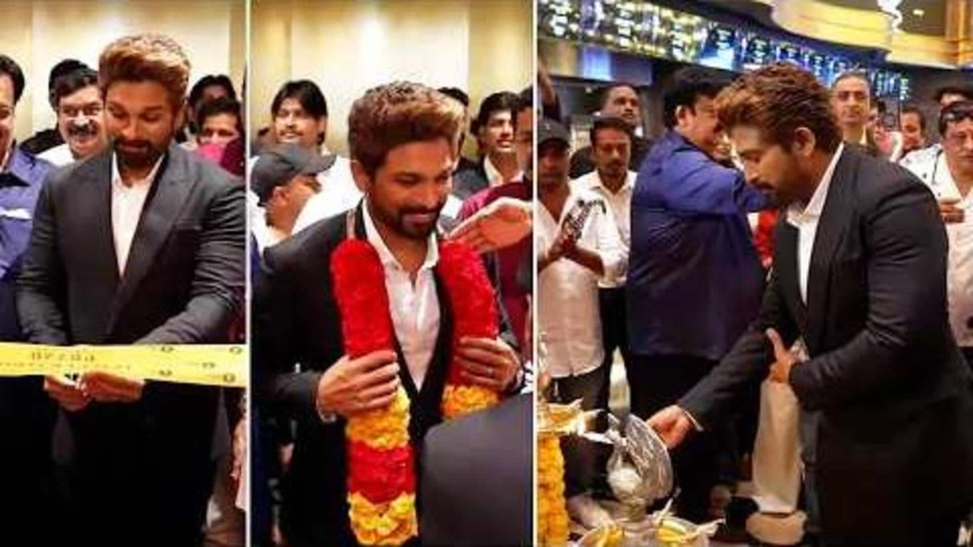 Allu Arjun : నా కల్లో కూడా అనుకోలేదు.. AAA వైజాగ్ ఓపెనింగ్‌లో అల్లు అర్జున్ షాకింగ్ కామెంట్స్