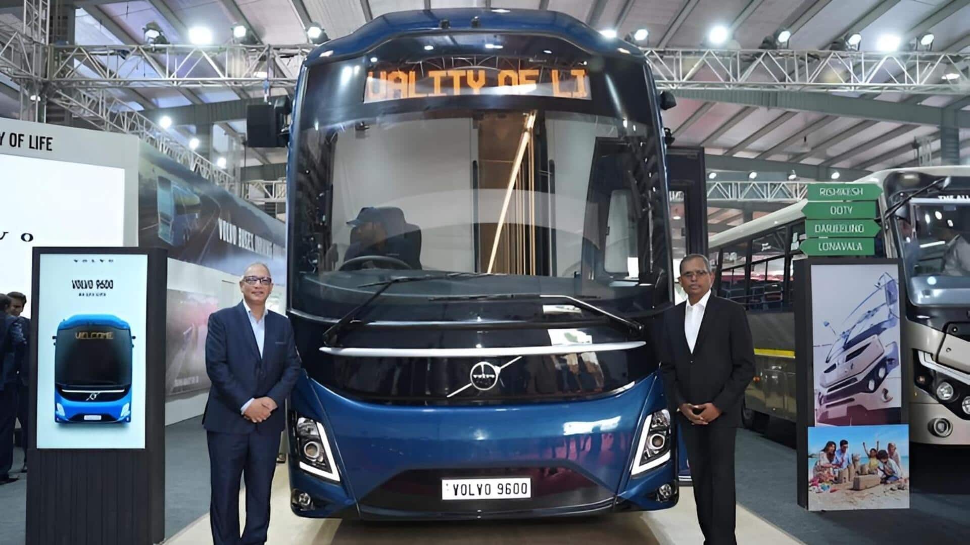 Volvo Buses: ప్రయాణికులకు డబుల్ కంఫర్ట్.. వోల్వో 9600 సీటర్-స్లీపర్ బస్సు ఆవిష్కరణ