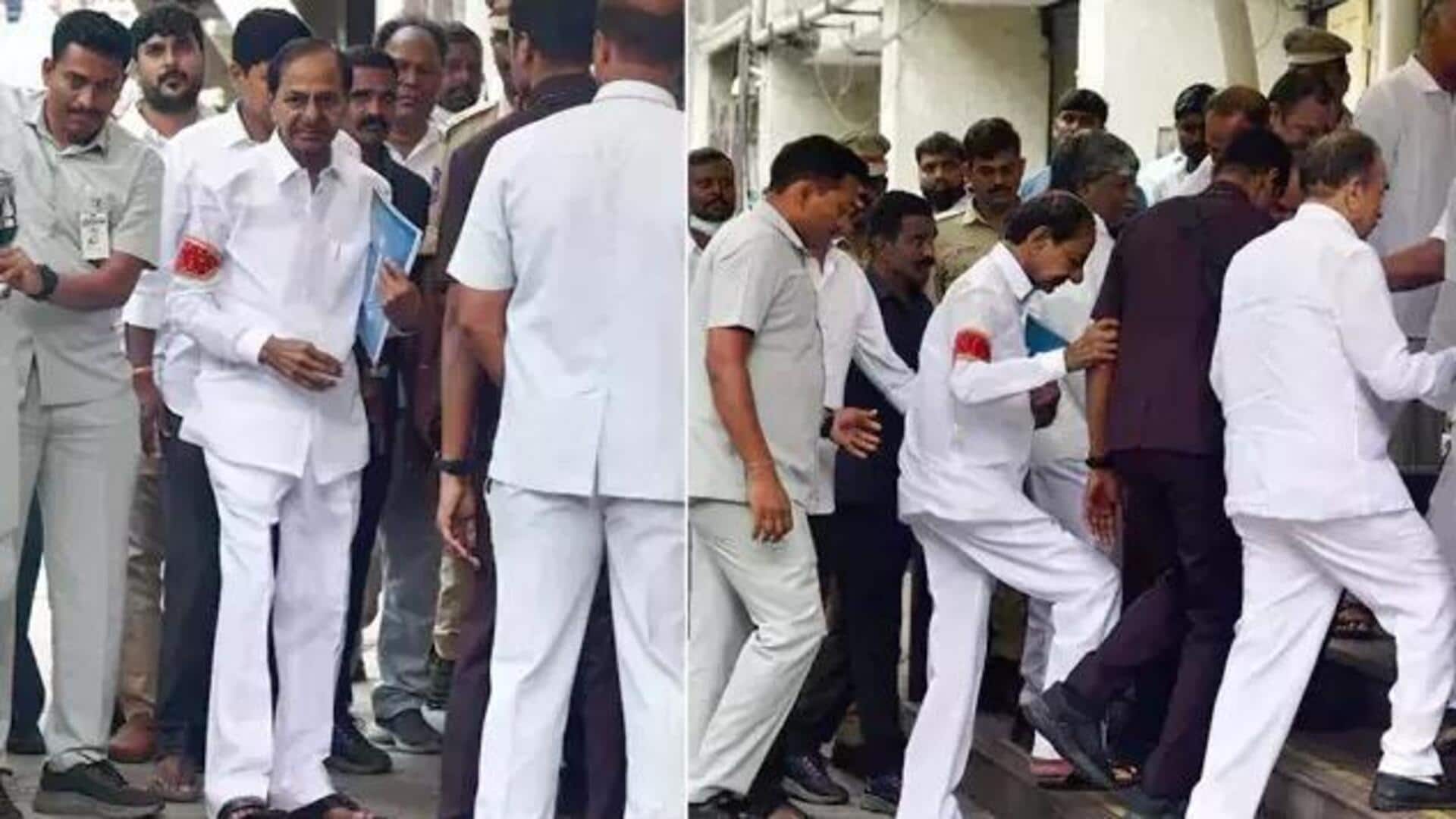 KCR: జస్టిస్ పీసీ ఘోష్ ఎదుట ముగిసిన కేసీఆర్ విచారణ KCR: జస్టిస్ పీసీ ఘోష్ ఎదుట ముగిసిన కేసీఆర్ విచారణ