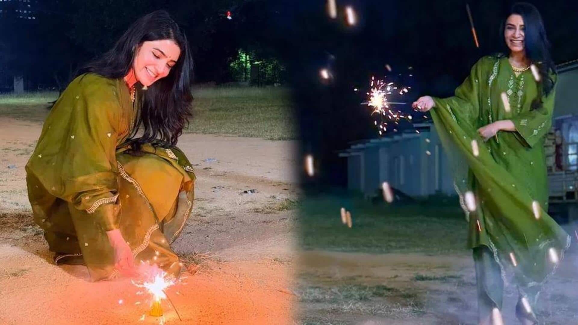 Samantha - Raj Nidimoru: రాజ్ నిడిమోరు కుటుంబంతో సమంత దీపావళి సెలబ్రేషన్స్ Samantha - Raj Nidimoru: రాజ్ నిడిమోరు కుటుంబంతో సమంత దీపావళి సెలబ్రేషన్స్