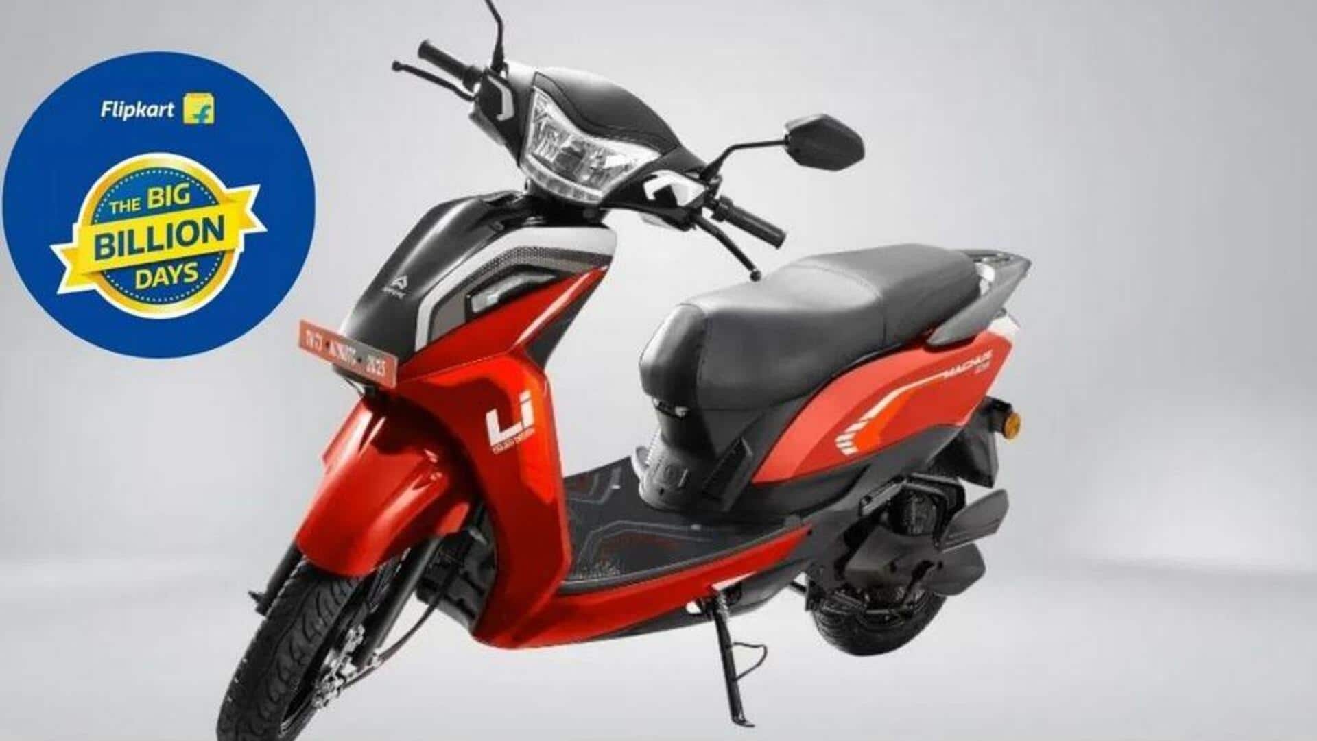 Magnus Electric Scooter : దసరా స్పెషల్ ఆఫర్.. ఆంపియర్ మాగ్నస్ ఎలక్ట్రిక్ స్కూటర్పై భారీ డిస్కౌంట్! Magnus Electric Scooter : దసరా స్పెషల్ ఆఫర్.. ఆంపియర్ మాగ్నస్ ఎలక్ట్రిక్ స్కూటర్పై భారీ డిస్కౌంట్!