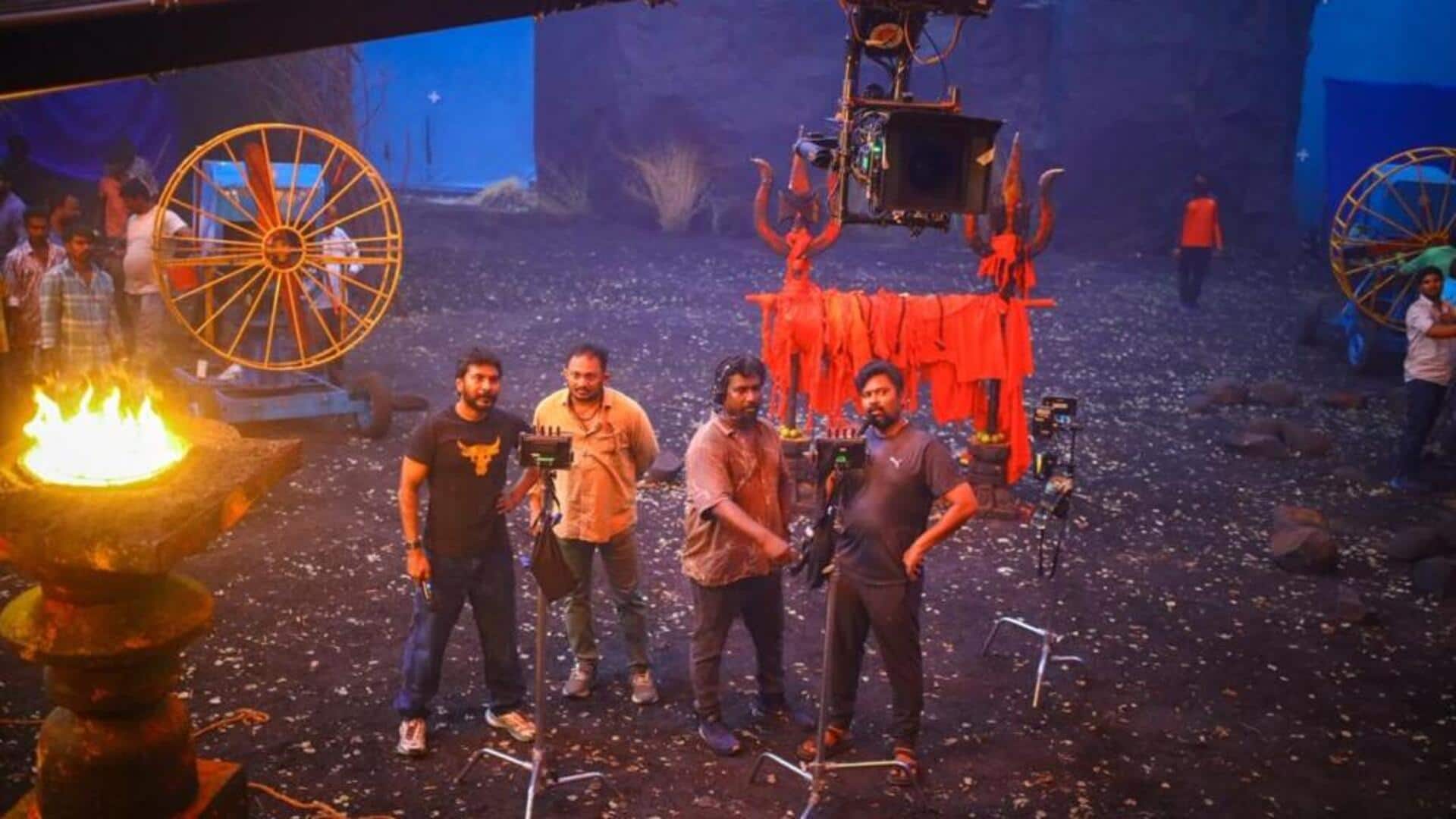 Bhogi Climax Shoot : క్లైమాక్స్ చిత్రీకరణలో 'భోగి'.. 20 రోజుల భారీ షెడ్యూల్‌కు శ్రీకారం