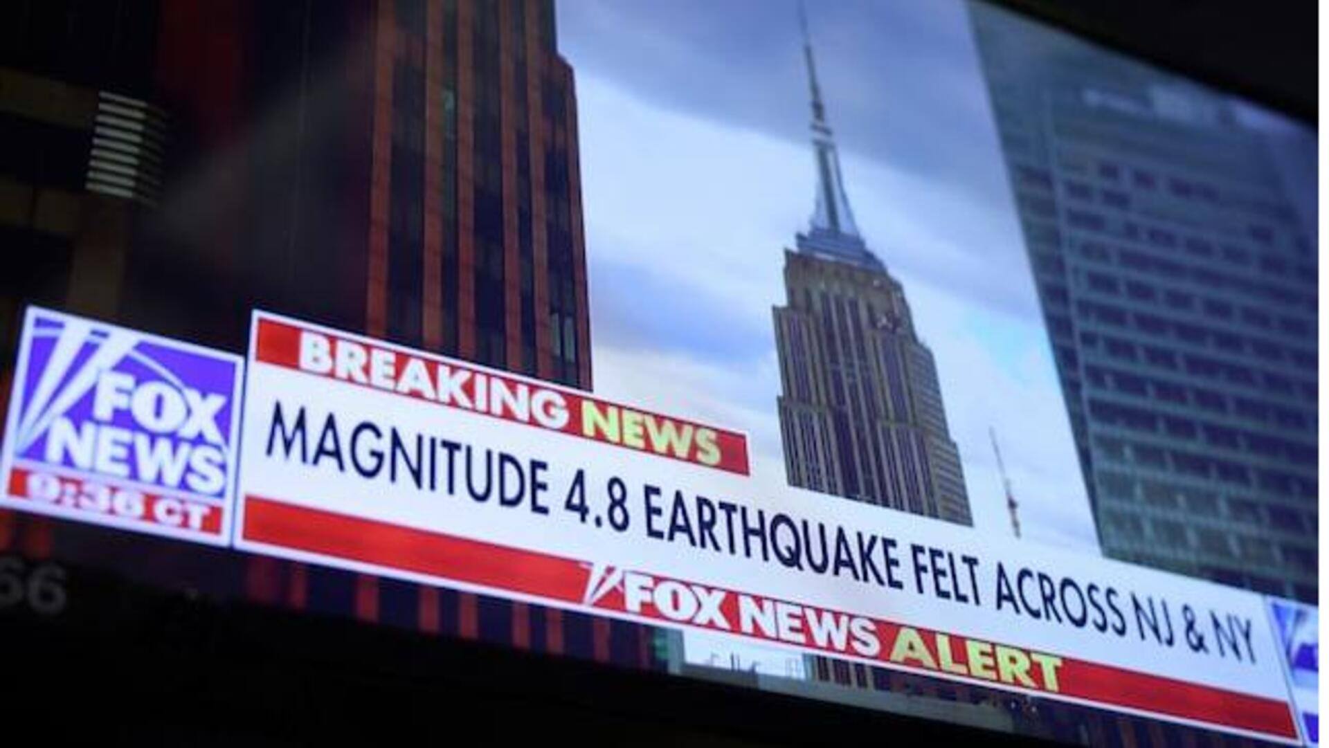 Earthquake: అమెరికాలో మరోసారి భూప్రకంపనలు 