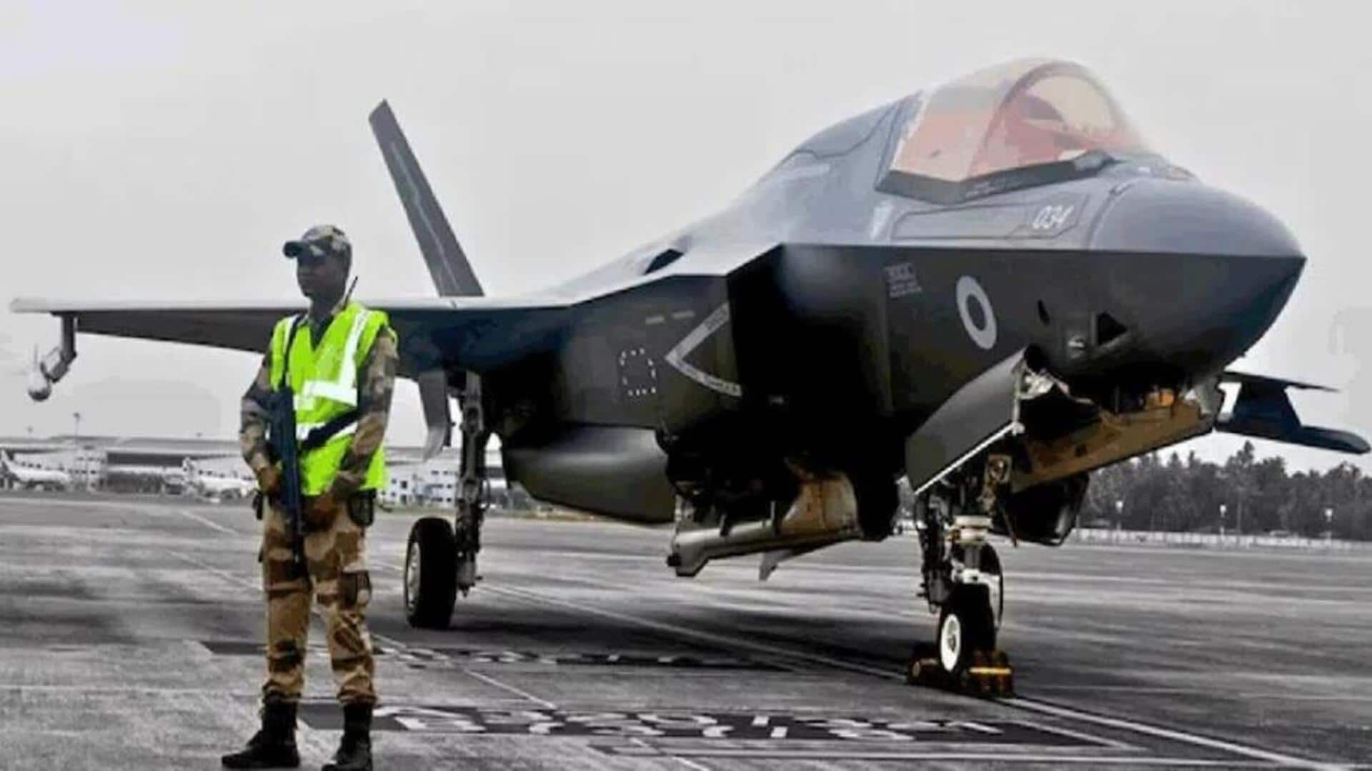 F 35B Fighter Jet: తిరువనంతపురంలో నిలిచిన బ్రిటన్ ఎఫ్-35.. 10 రోజులుగా రన్వే పైనే! F 35B Fighter Jet: తిరువనంతపురంలో నిలిచిన బ్రిటన్ ఎఫ్-35.. 10 రోజులుగా రన్వే పైనే!