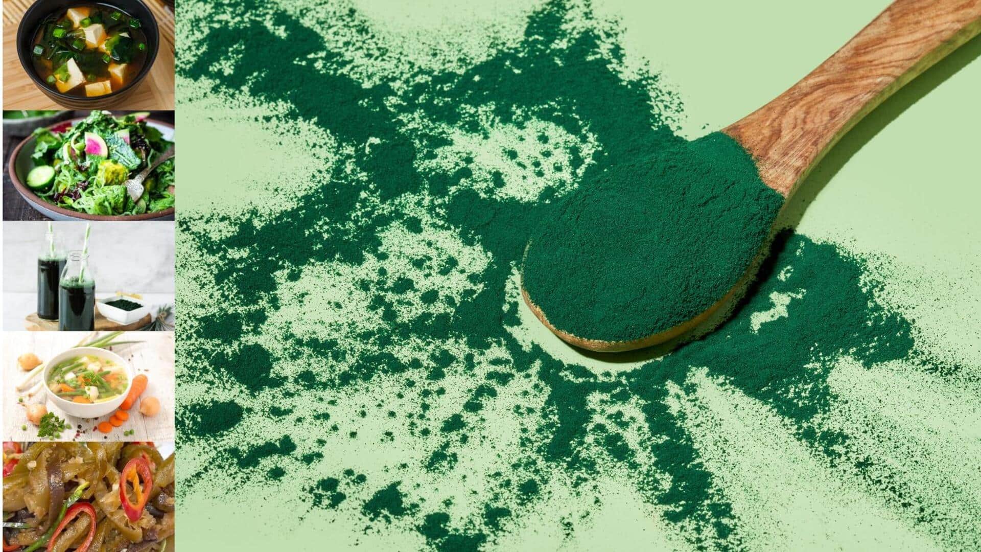 Spirulina:స్పిరులినా పౌడర్‌తో మీకు నచ్చే 5 టేస్టీ రెసిపీలు!