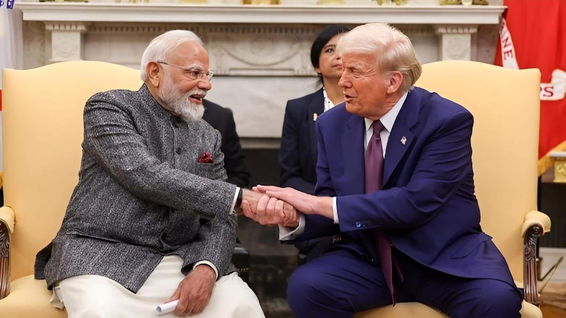 Trump: 'మోదీ లభించడం భారత ప్రజల అదృష్టం': బెంగాల్ విజయం పై మోదీకి ట్రంప్ అభినందనలు