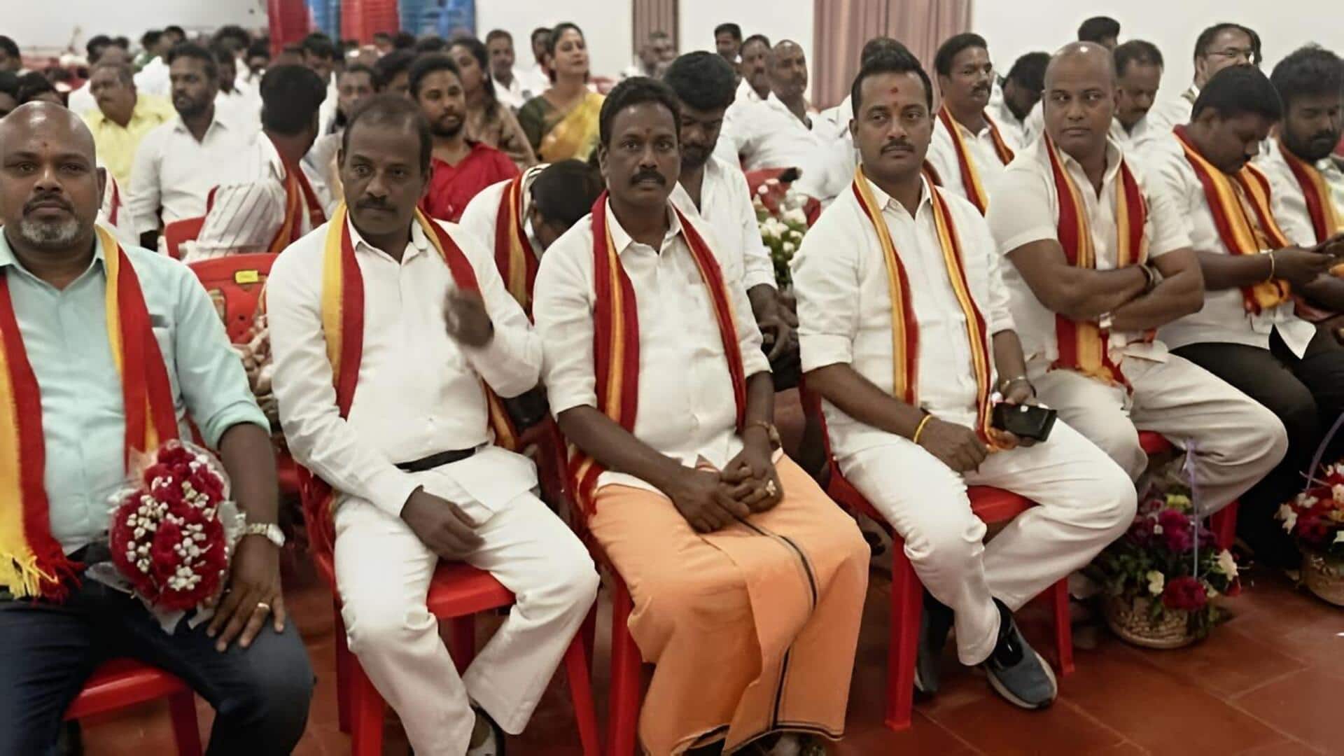 TVK-AIADMK: విజయ్ టీవీకేలోకి 300 మందికి పైగా ఏఐఏడీఎంకే నేతలు..