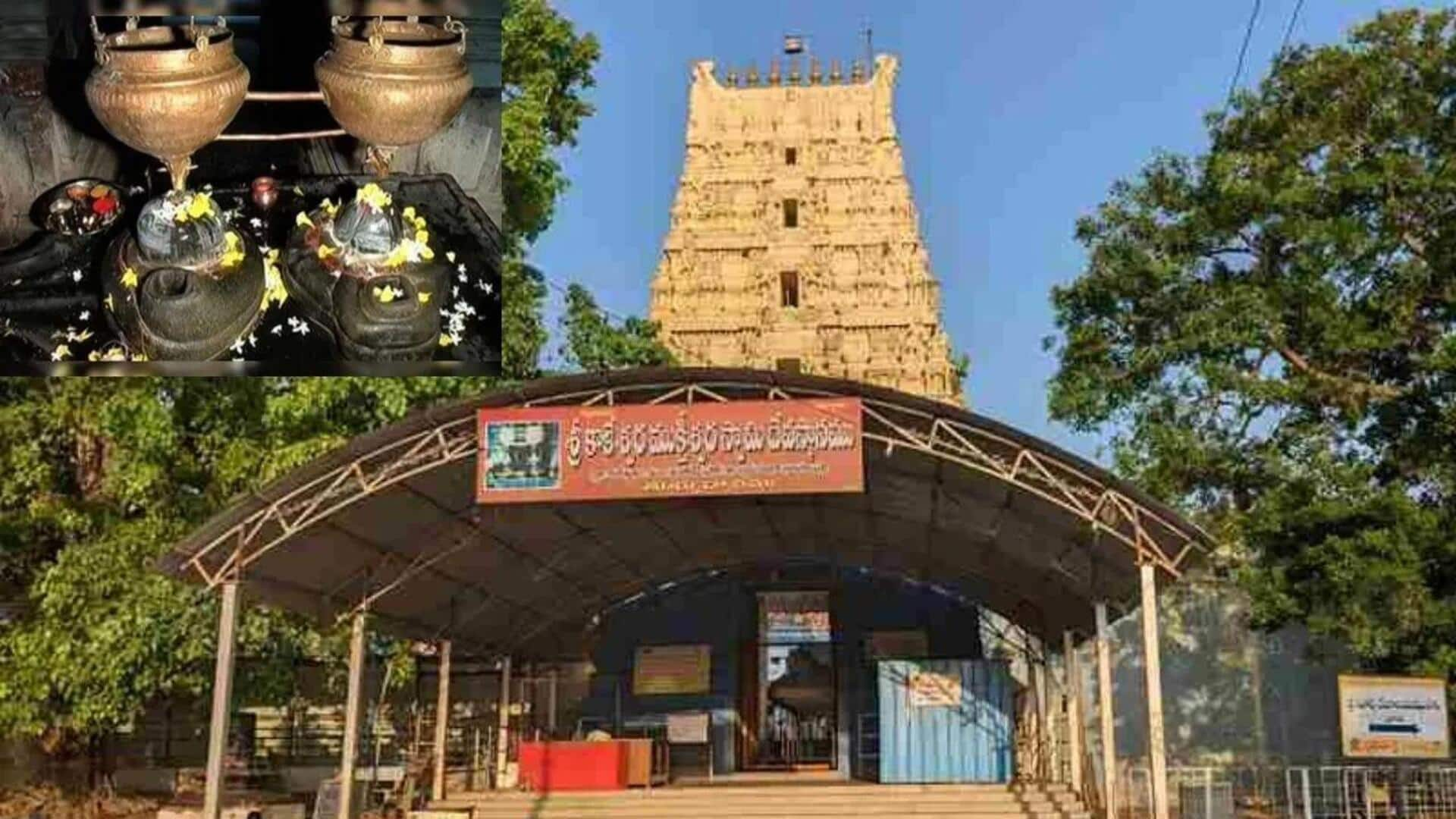  Kaleswaram: 'కాళేశ్వరం'లో మహా కుంభాభిషేకం.. 42 ఏండ్ల తర్వాత జరుగుతున్న పూజలు