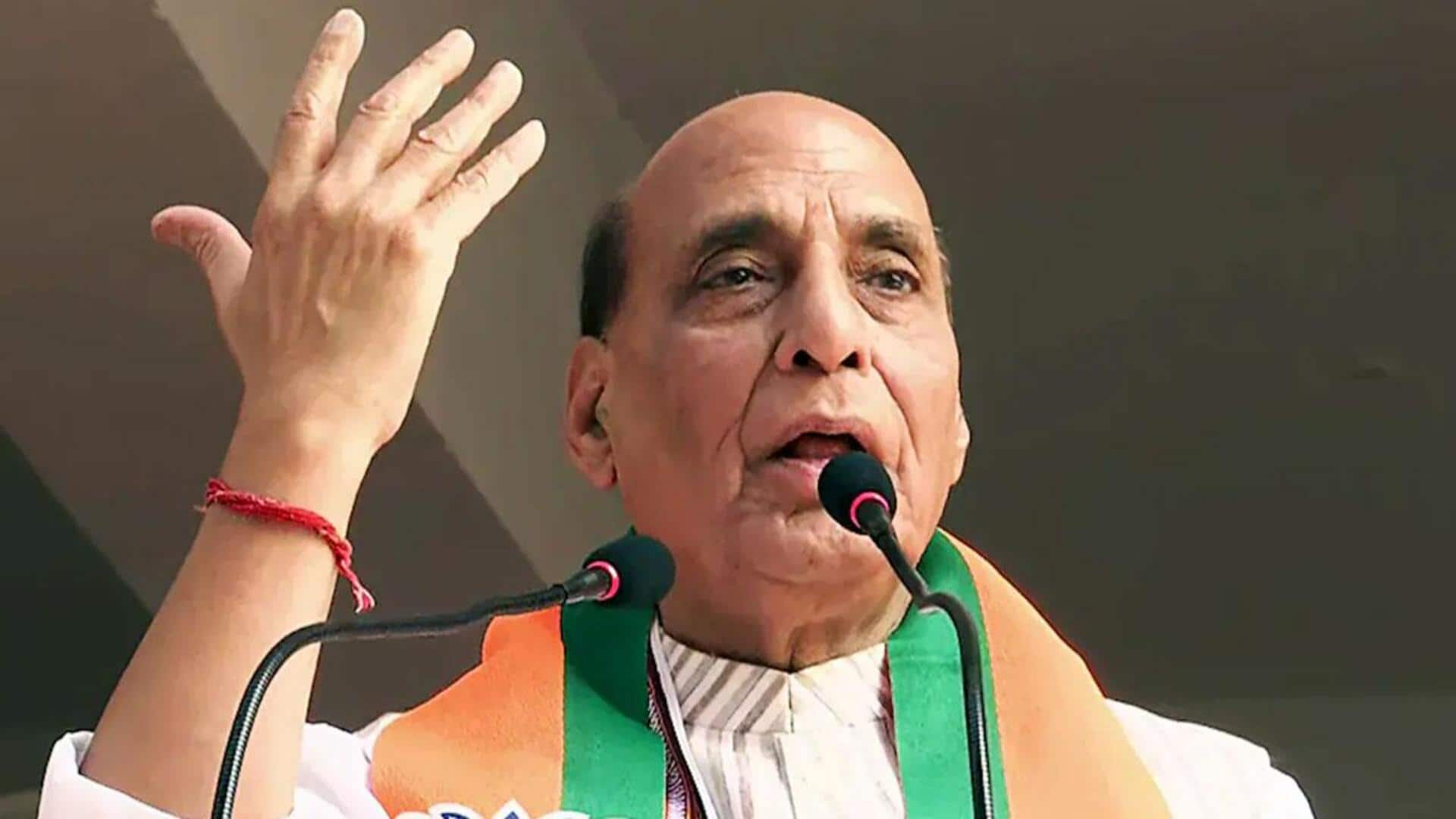 Rajnath Singh: రేవంత్‌ రెడ్డికి కృతజ్ఞతలు.. దేశ రక్షణ కోసం కలిసి పనిచేయాలి : రాజ్‌నాథ్ సింగ్