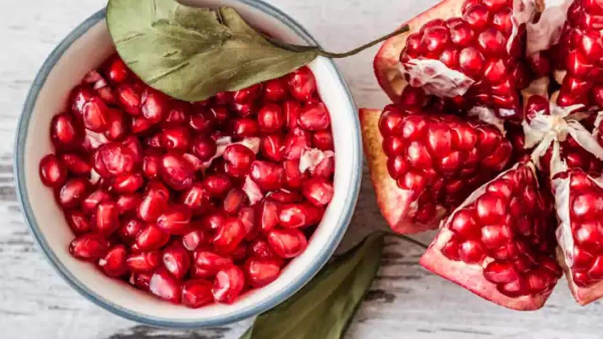 Pomegranate: దానిమ్మ గింజలను వంటకాలలో ఉపయోగించండిలా..