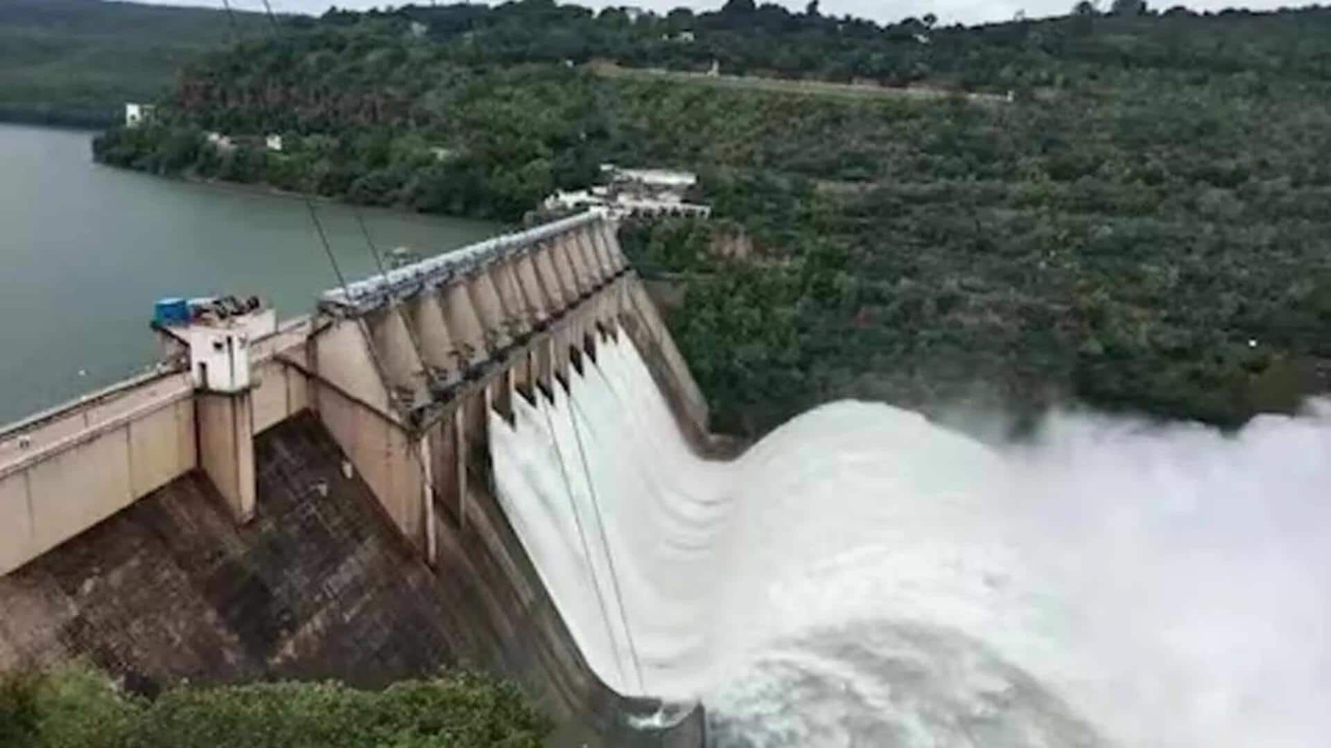 Nagarjuna sagar: నాగార్జునసాగర్‌ కి భారీగా వరద ప్రవాహం.. 26 గేట్లు ఎత్తి నీటి విడుదల