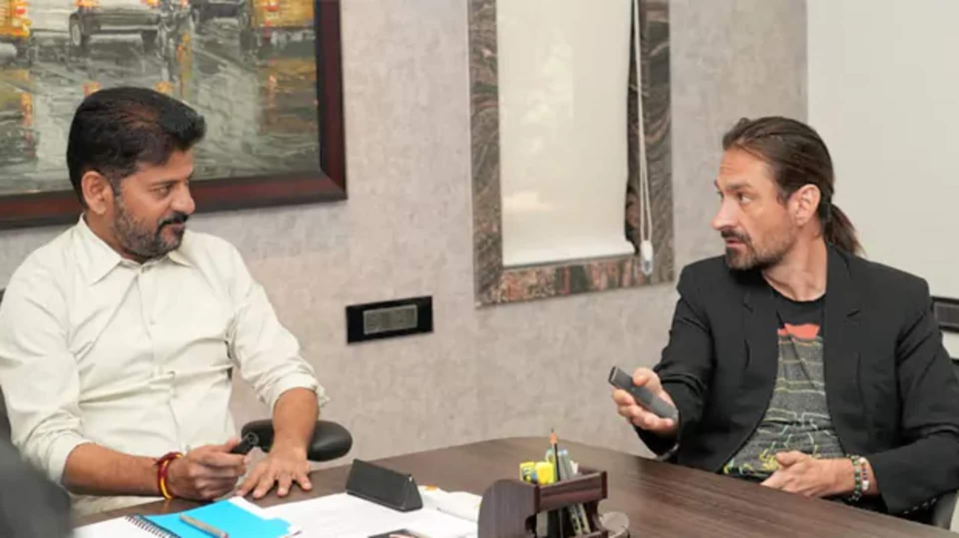 Revanth Reddy: సీఎం రేవంత్‌రెడ్డితో అనలాగ్‌ ఏఐ సీఈవో భేటీ 